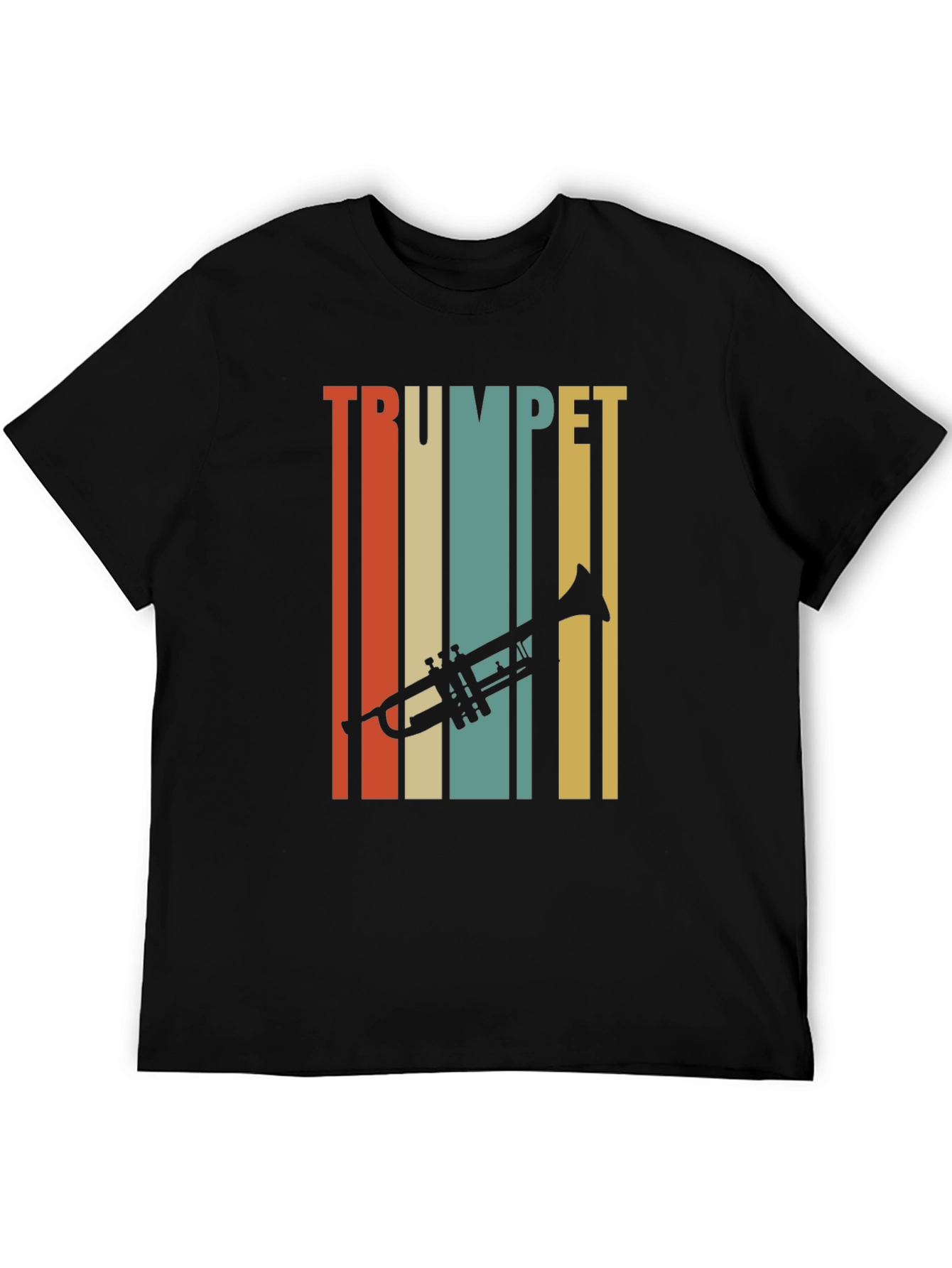 Retro Trumpet Player T-Shirt