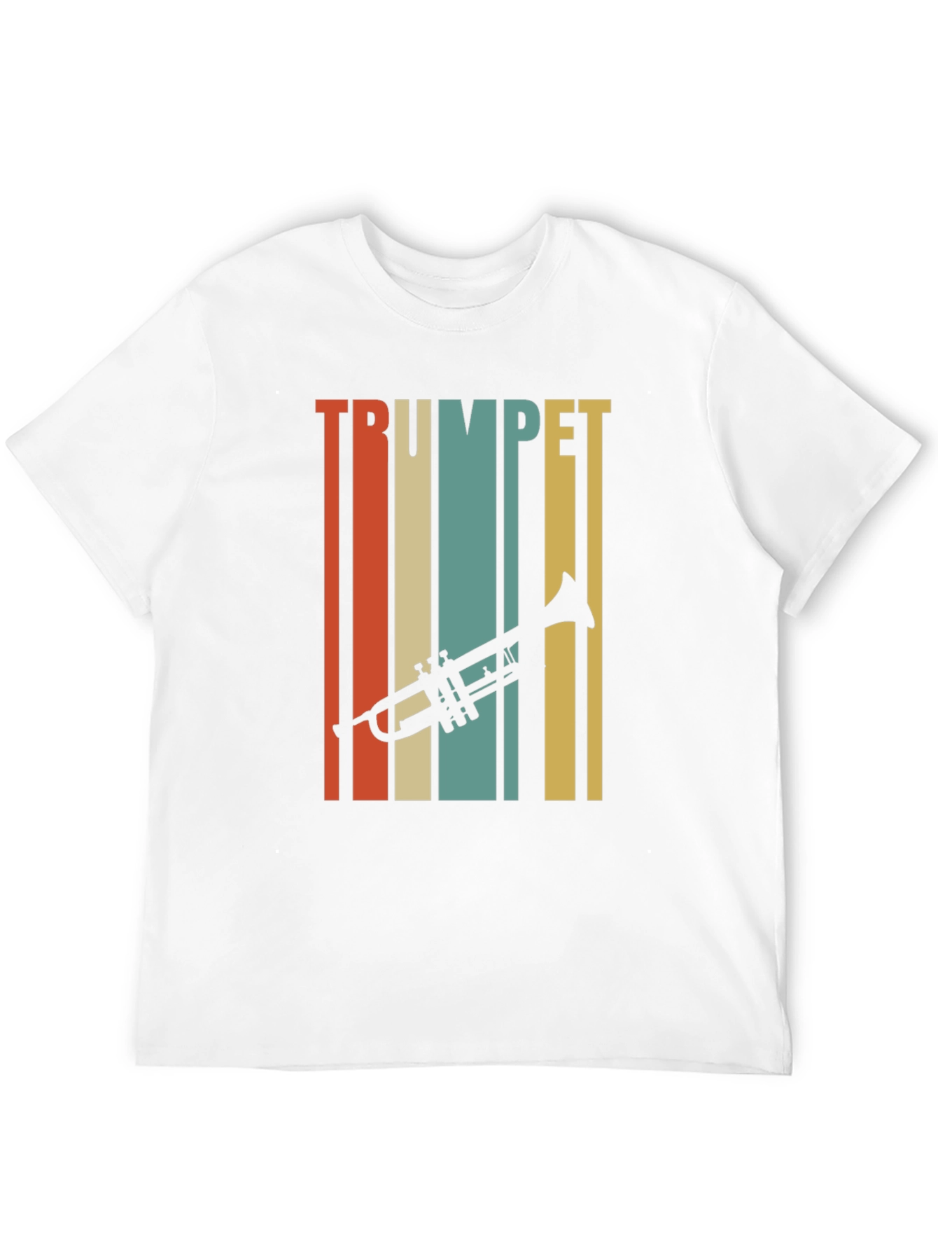 Retro Trumpet Player T-Shirt