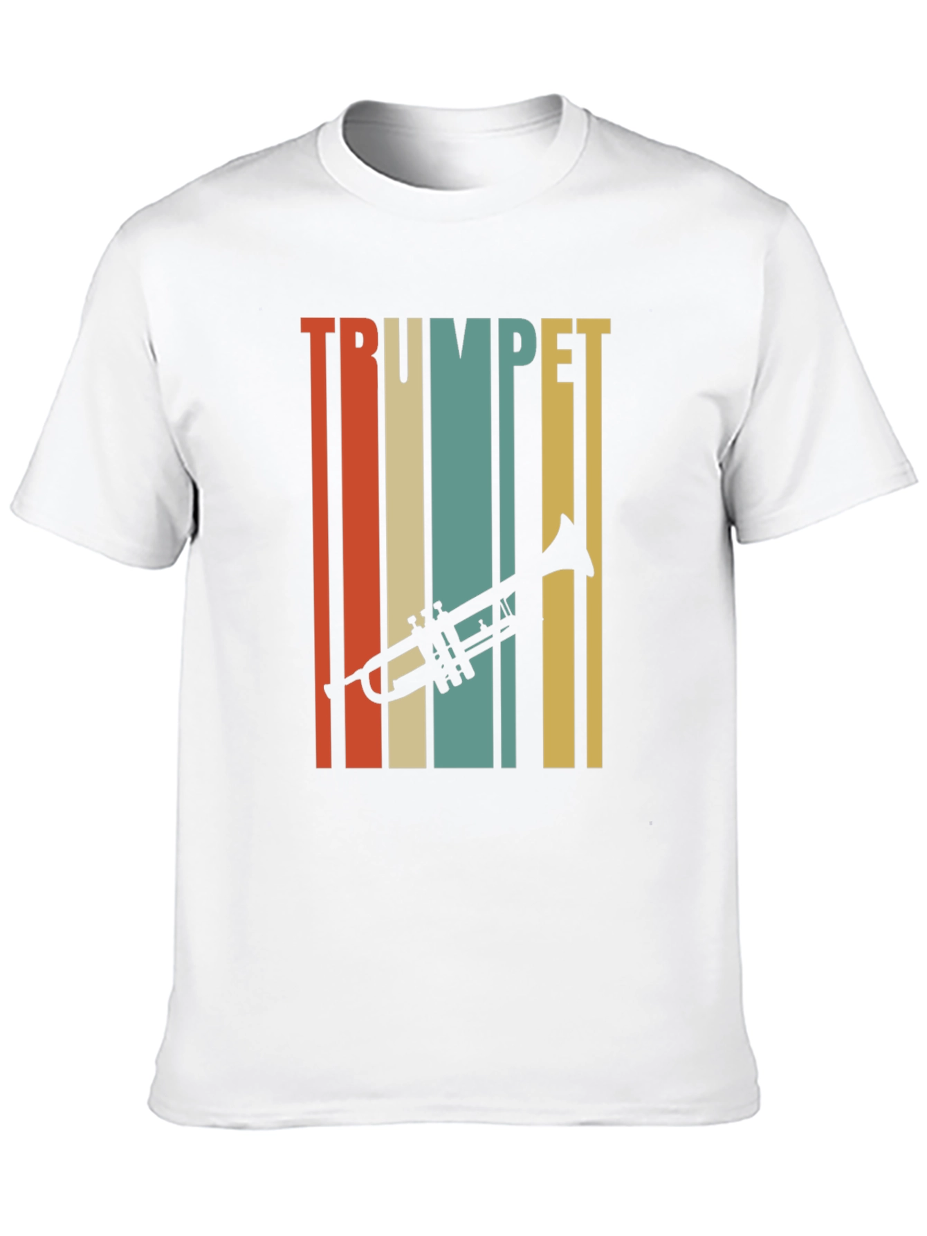 Retro Trumpet Player T-Shirt