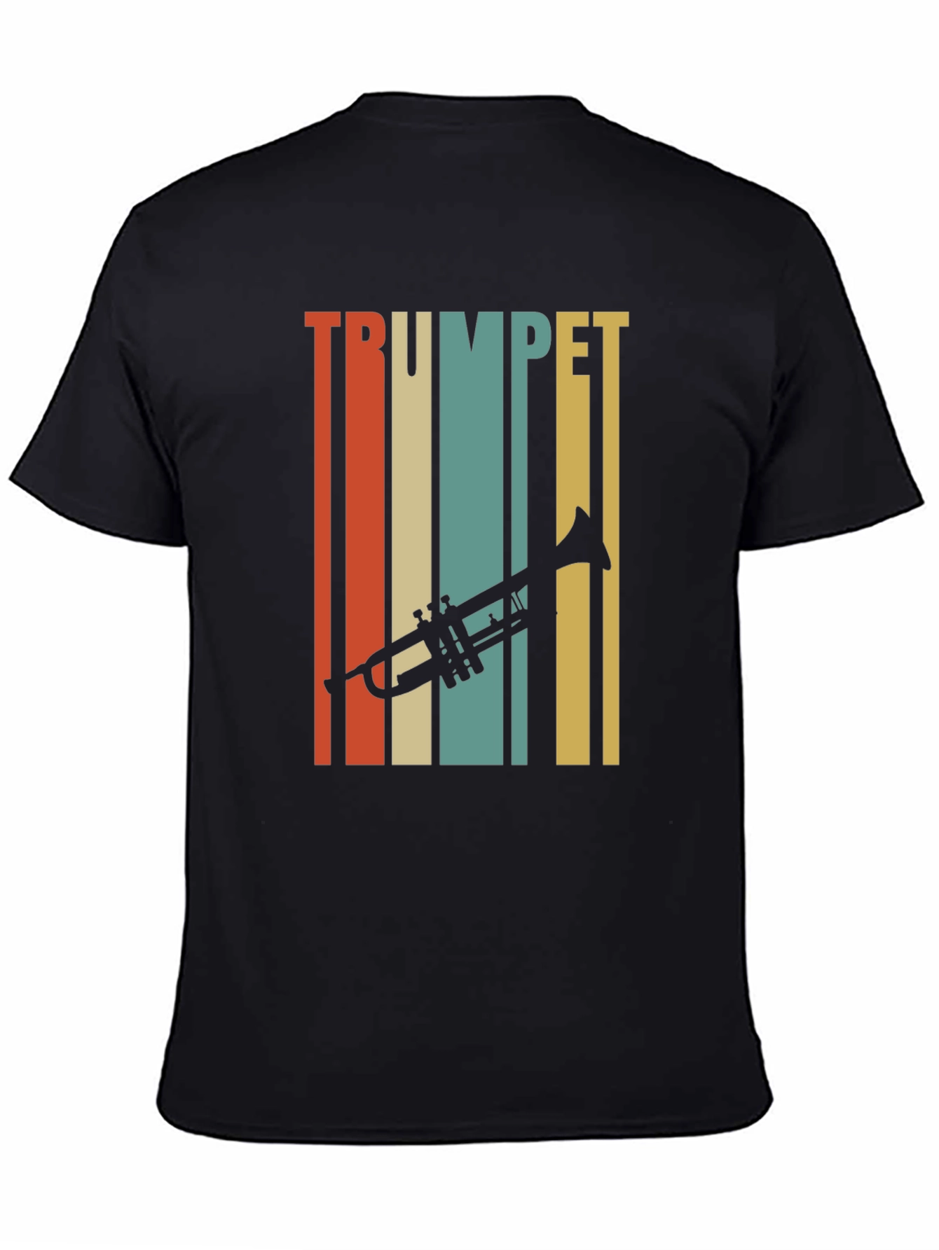 Retro Trumpet Player T-Shirt