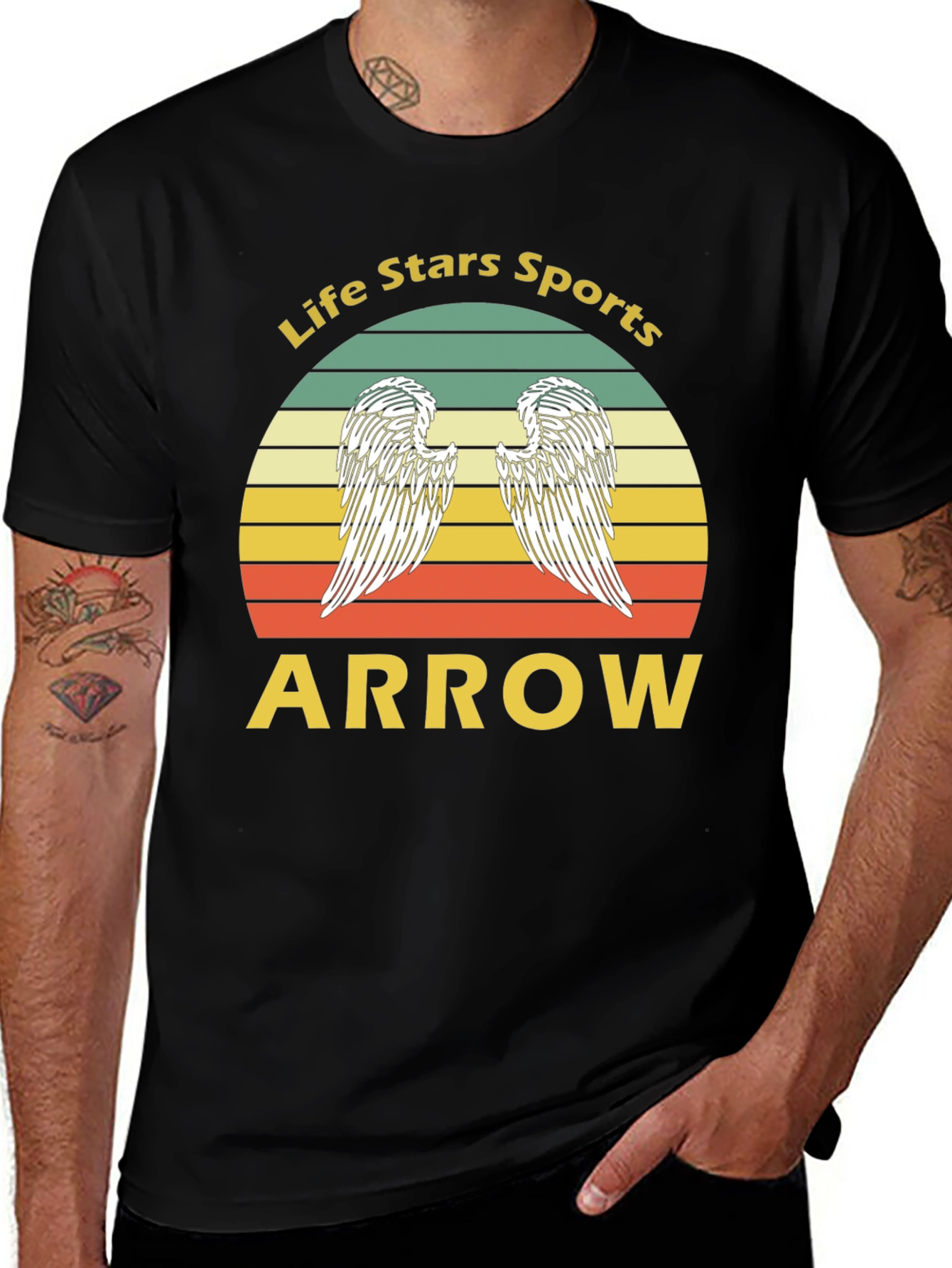 Life Stars Sports Arrow T-Shirt