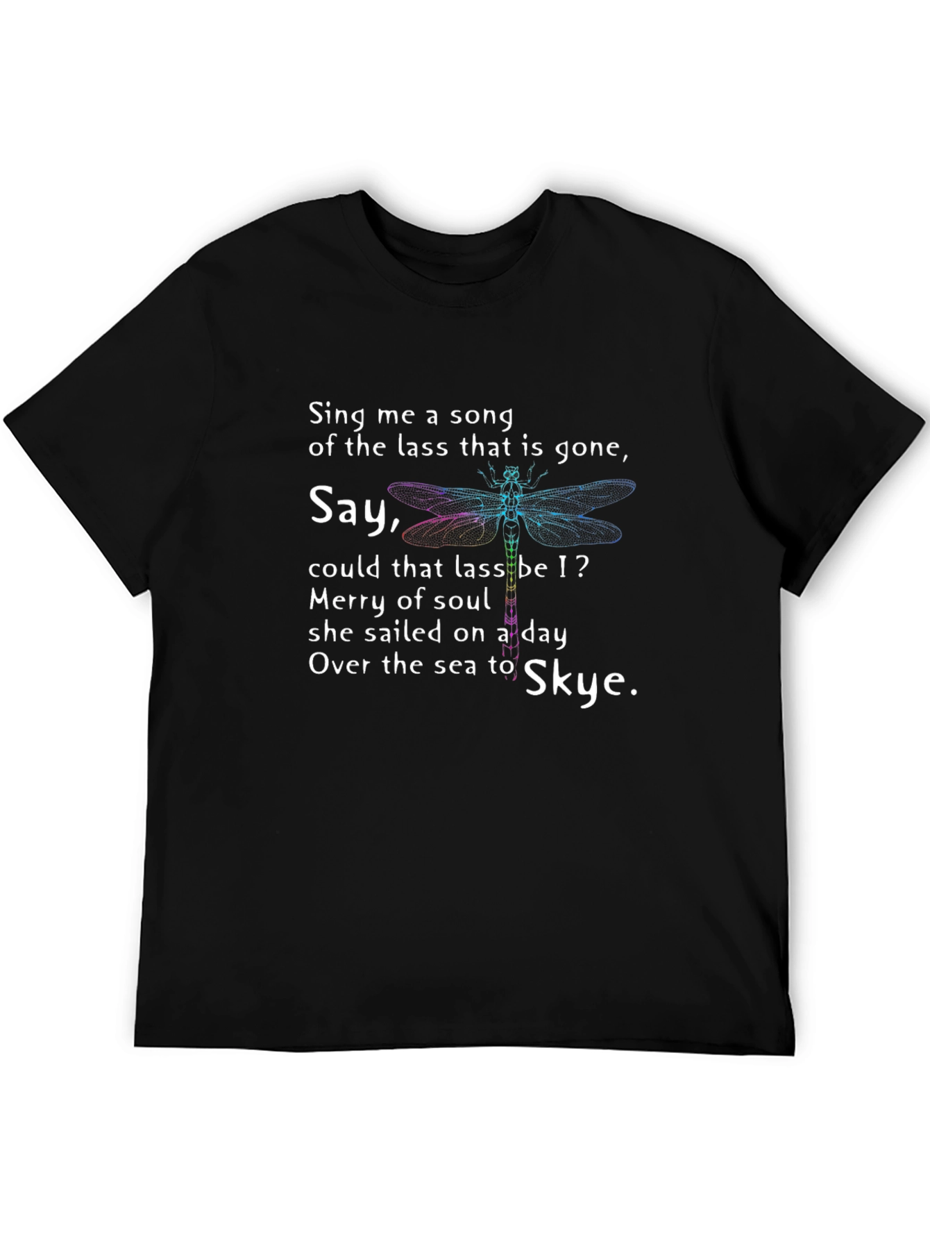 Dragonfly Skye Song T-Shirt - Stylish Graphic Tee