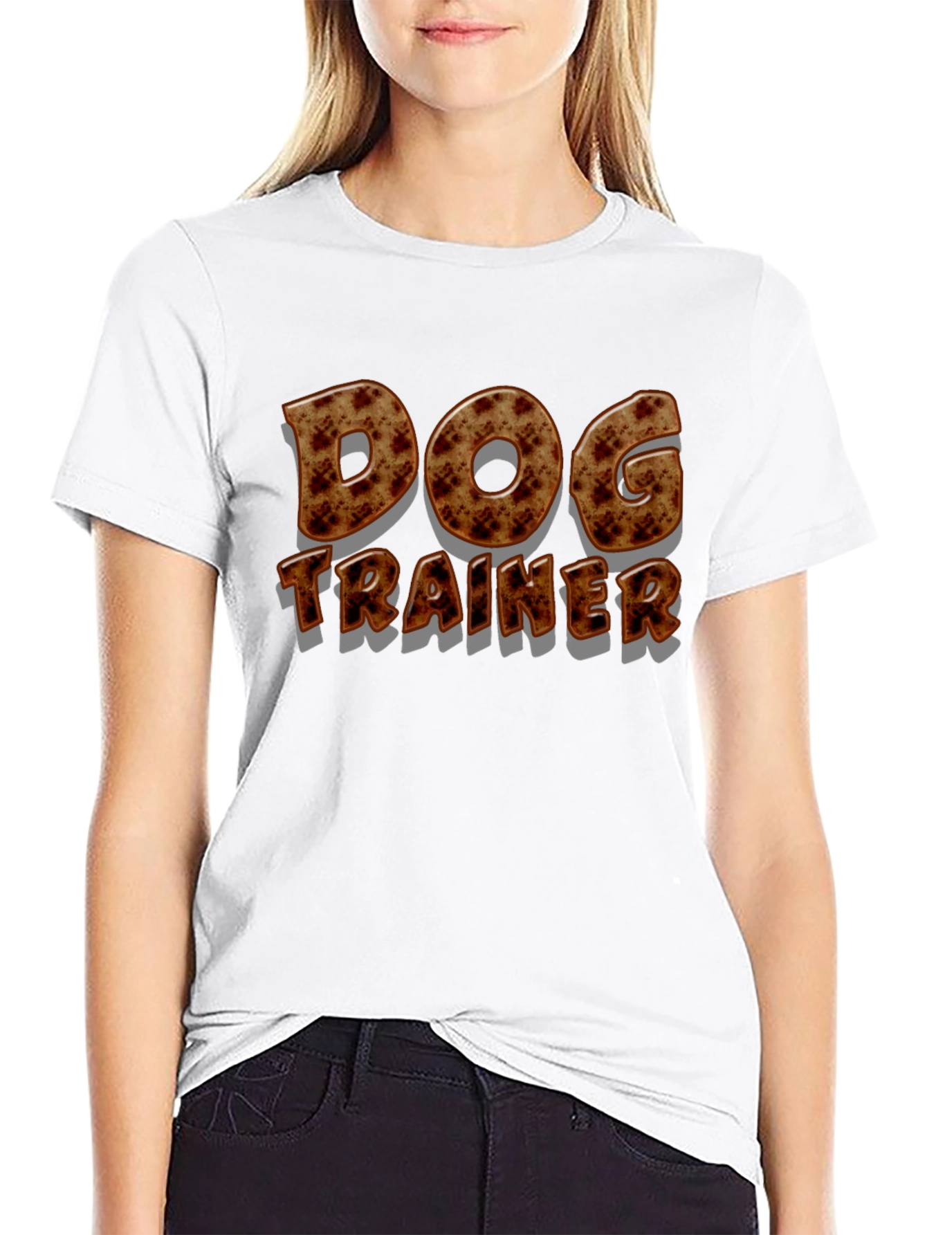 Dog Trainer Novelty Graphic T-Shirt