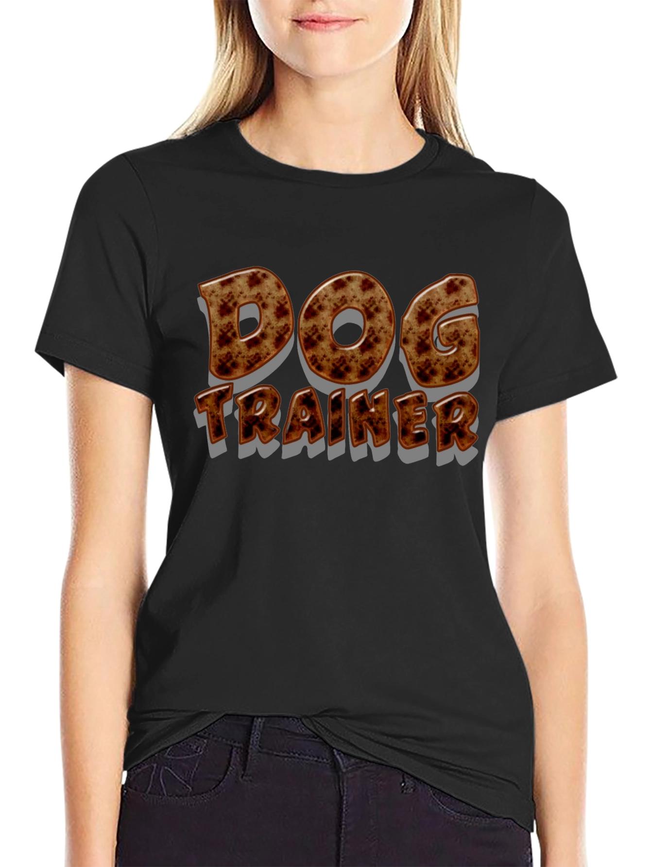 Dog Trainer Novelty Graphic T-Shirt