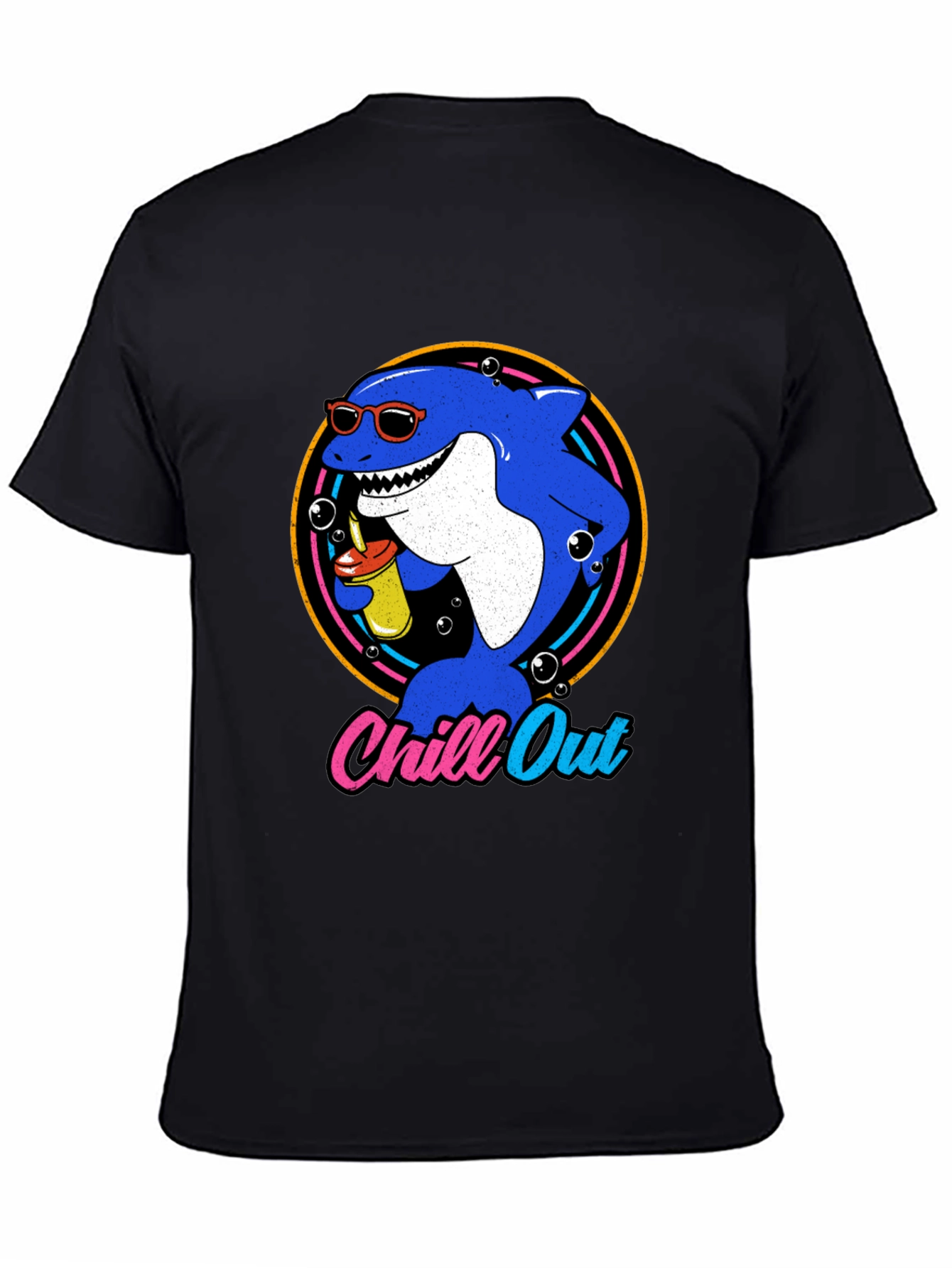 Chill Out Shark Graphic Tee
