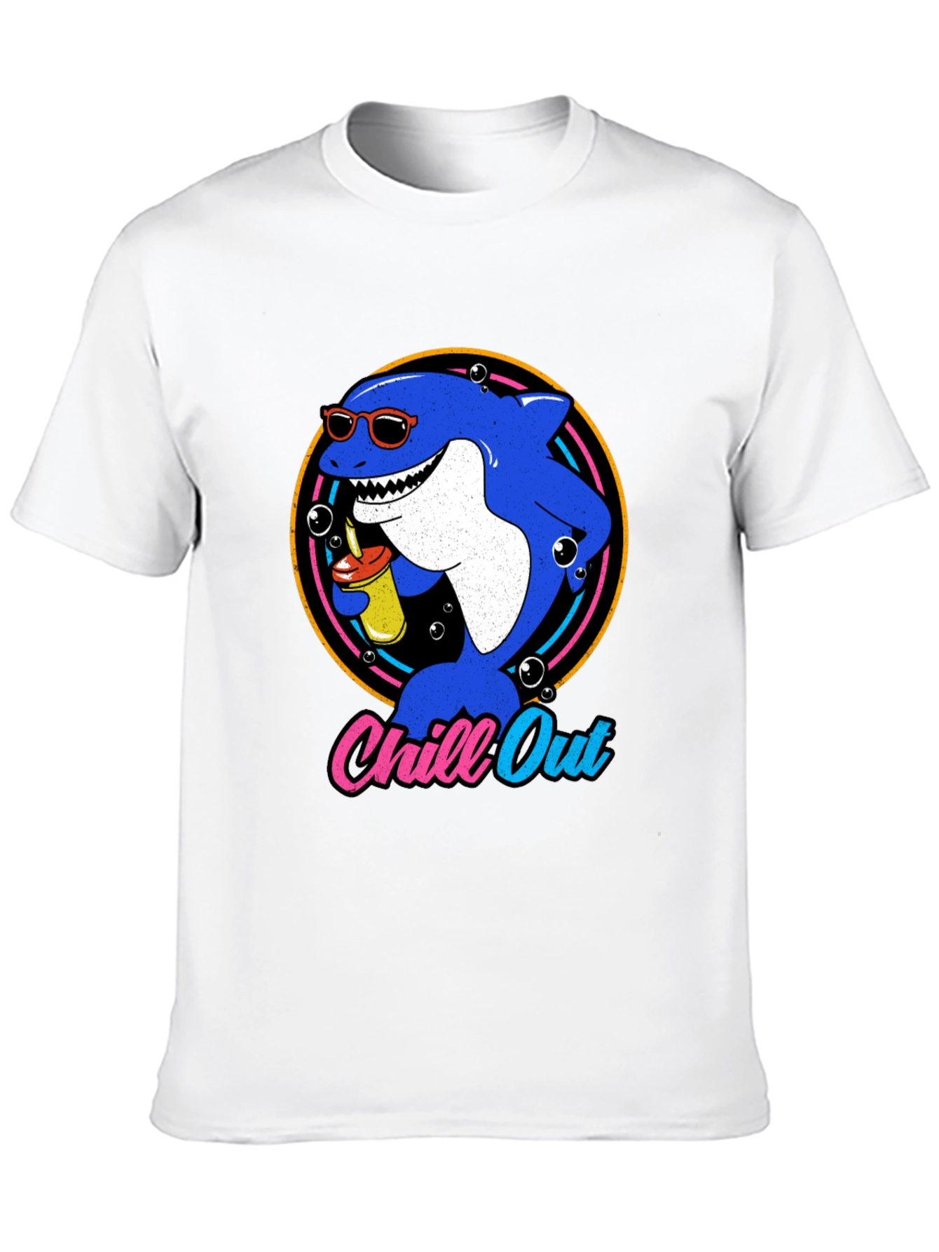 Chill Out Shark Graphic Tee