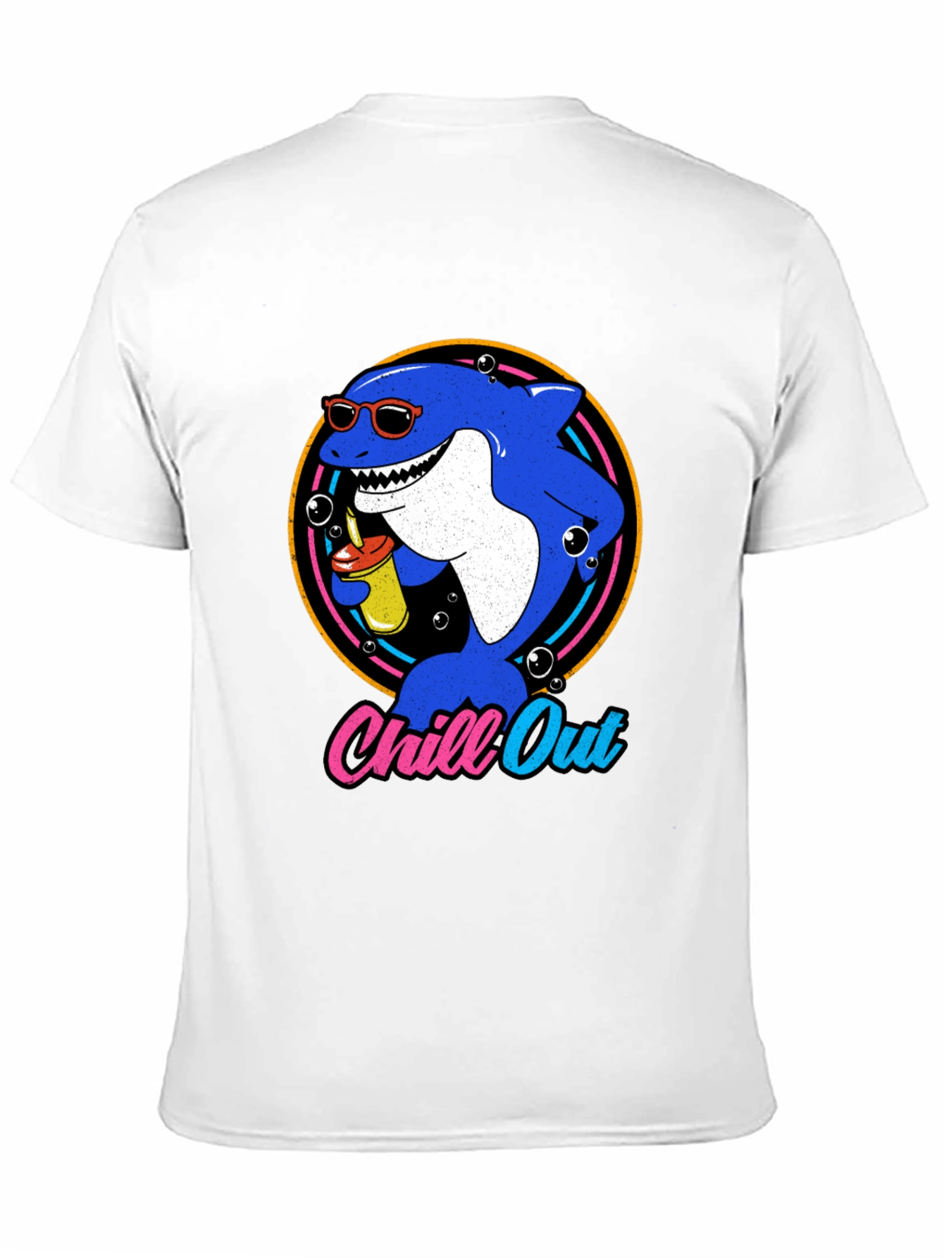 Chill Out Shark Graphic Tee