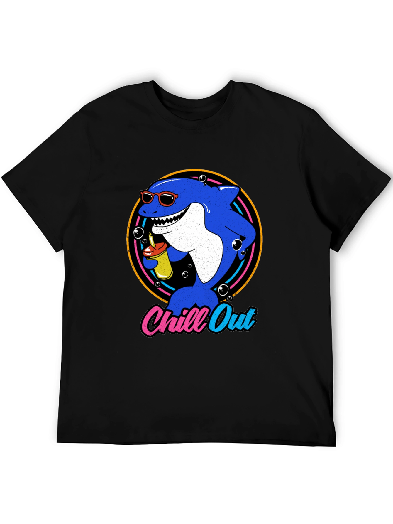 Chill Out Shark Graphic Tee
