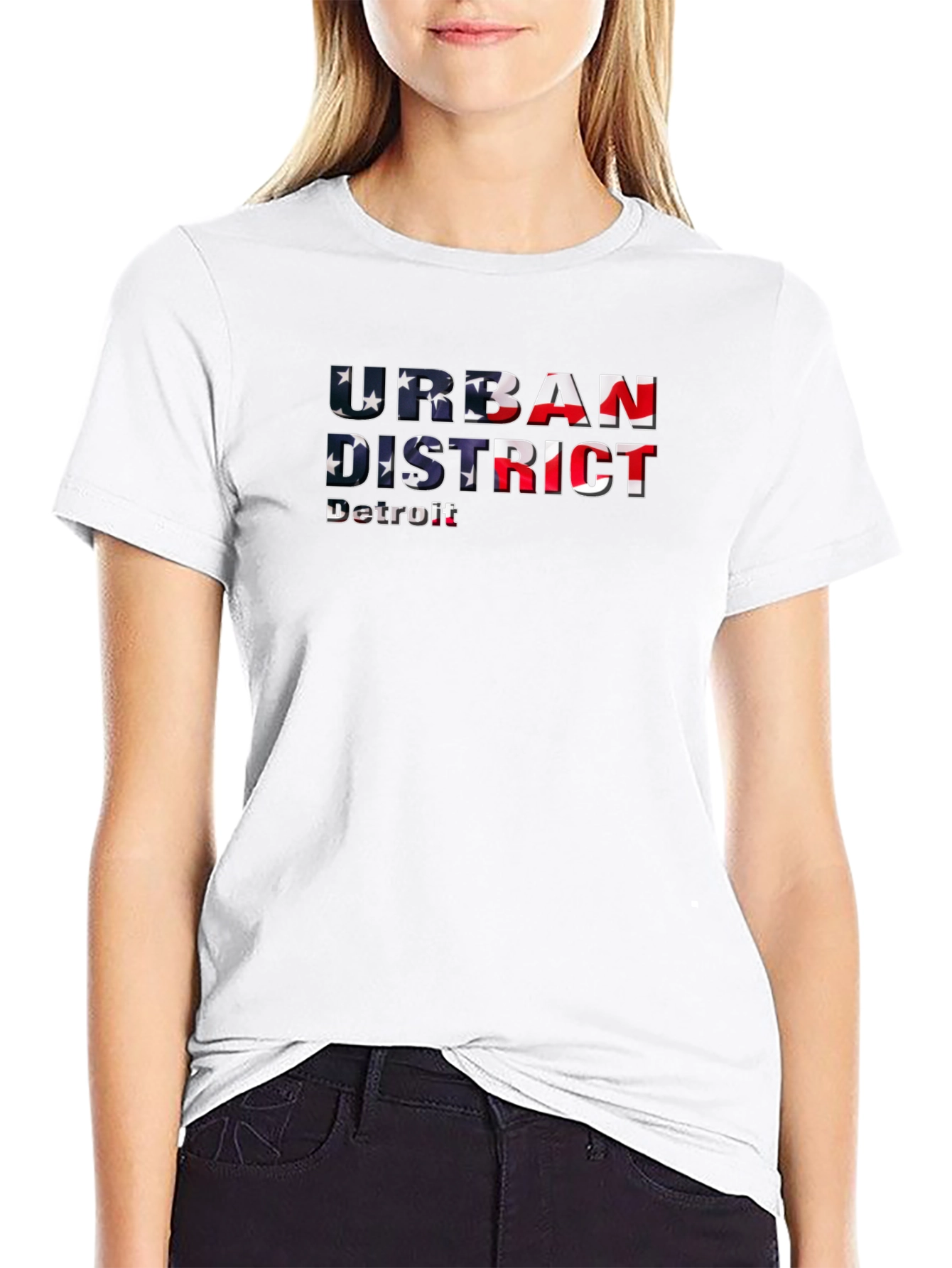 Urban District Detroit Graphic Tee
