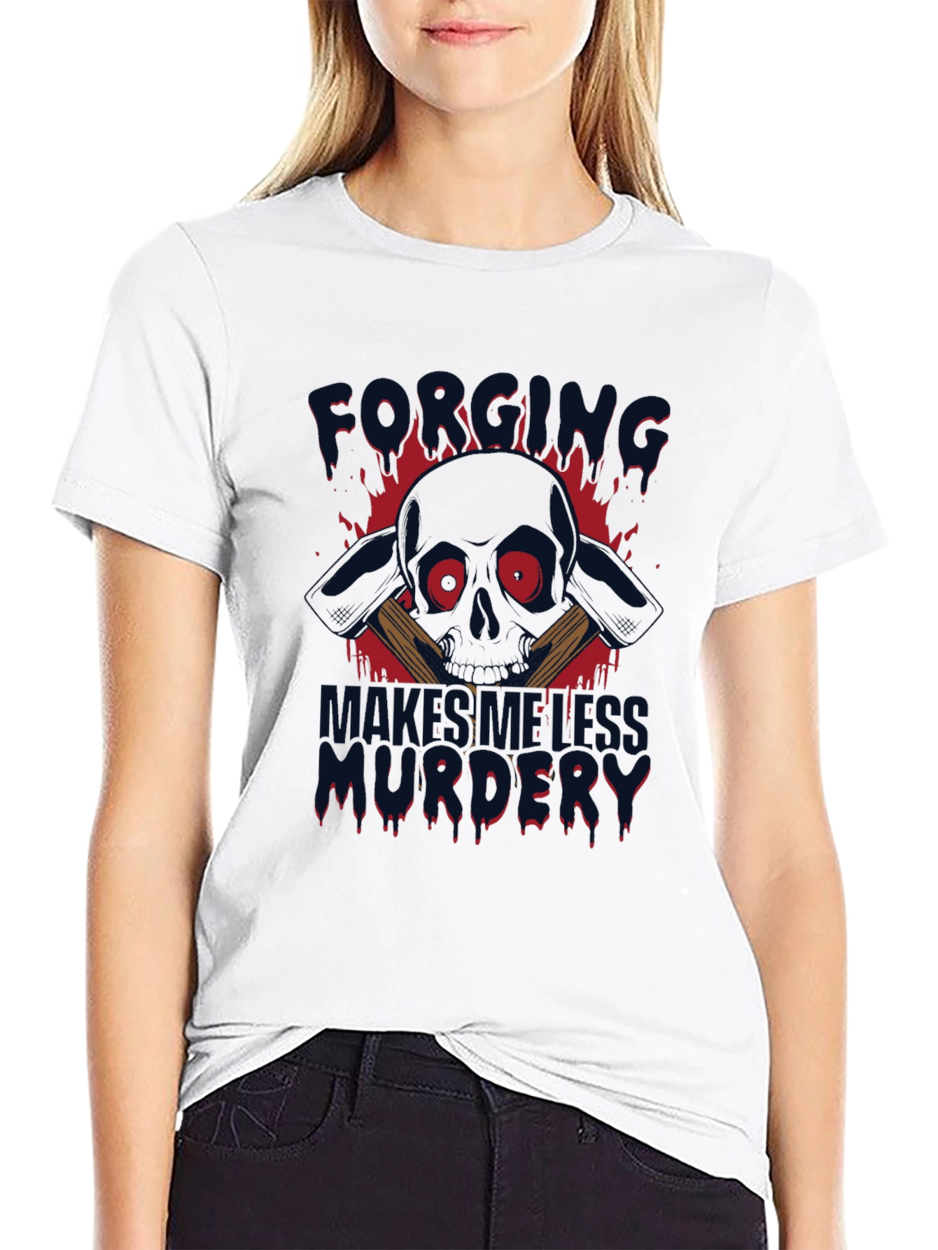 Forging Minds Sleeveless Murder T-Shirt