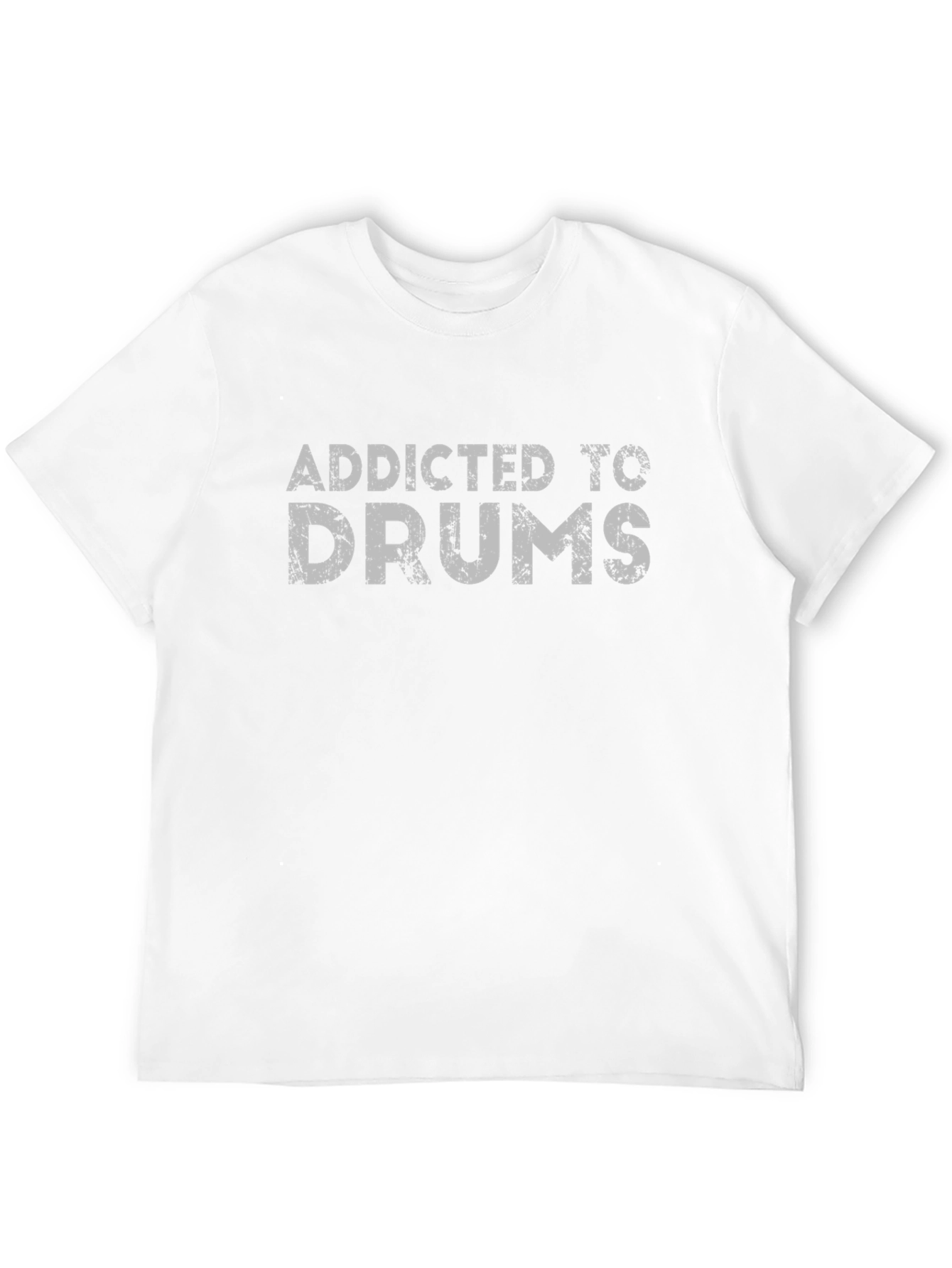 Addicted to Drums Black Graphic Tee