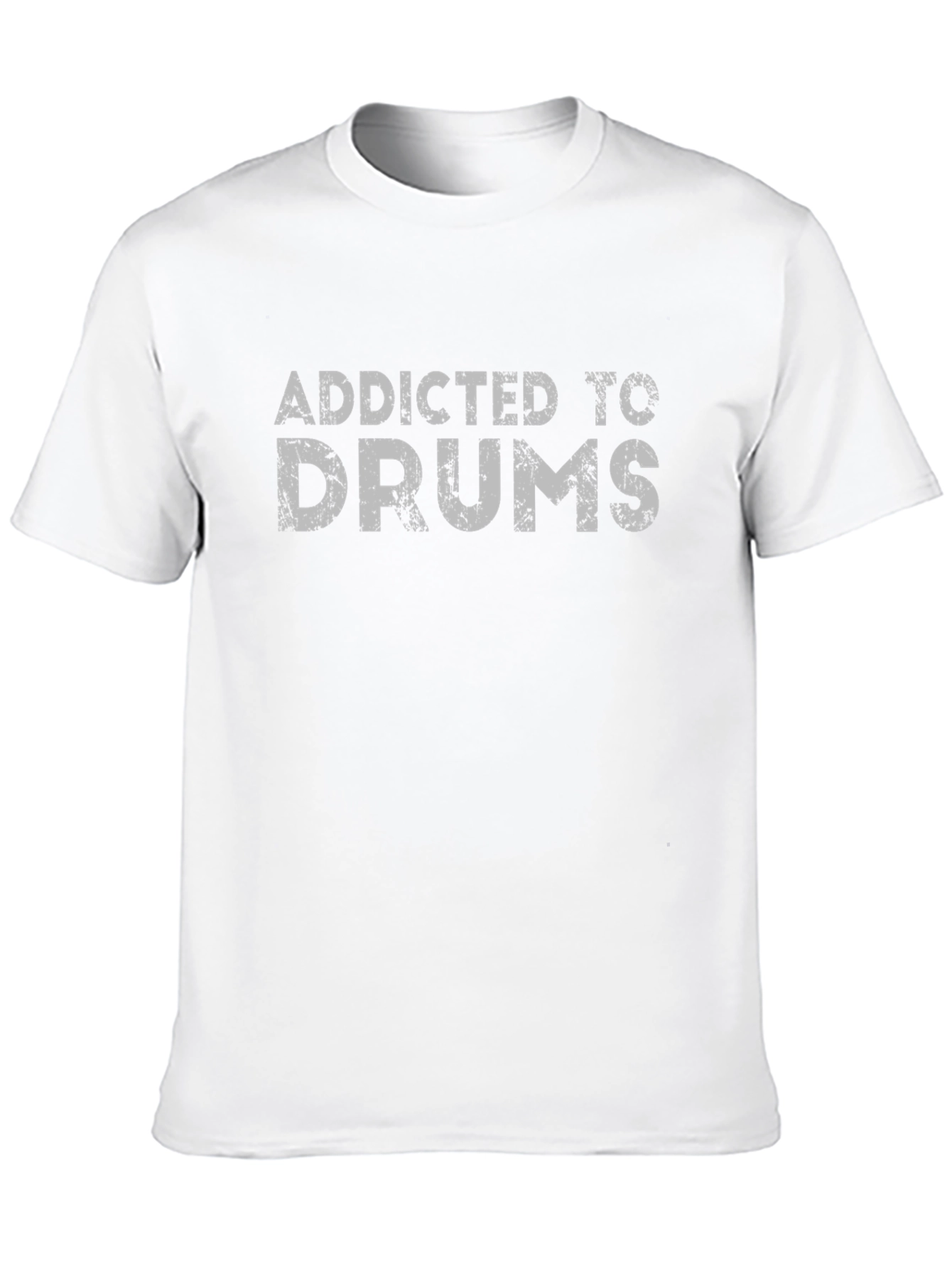 Addicted to Drums Black Graphic Tee