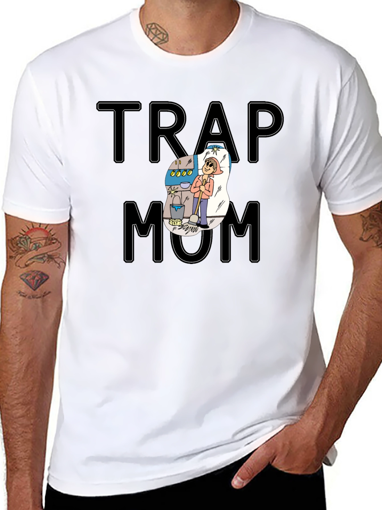 Trap Mom Graphic Tee - Unisex
