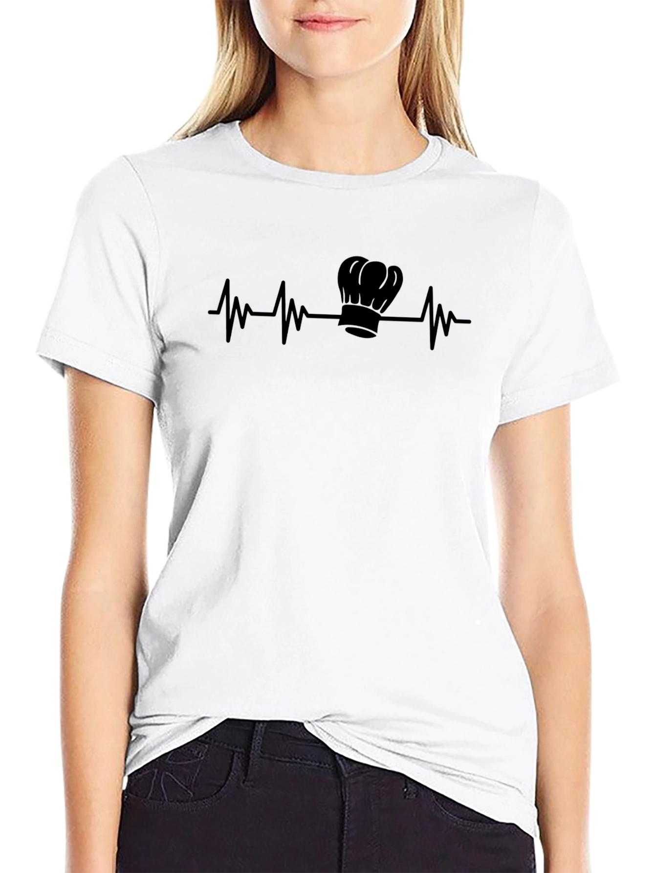 Chefs Heartbeat Tee - Culinary Passion T-Shirt