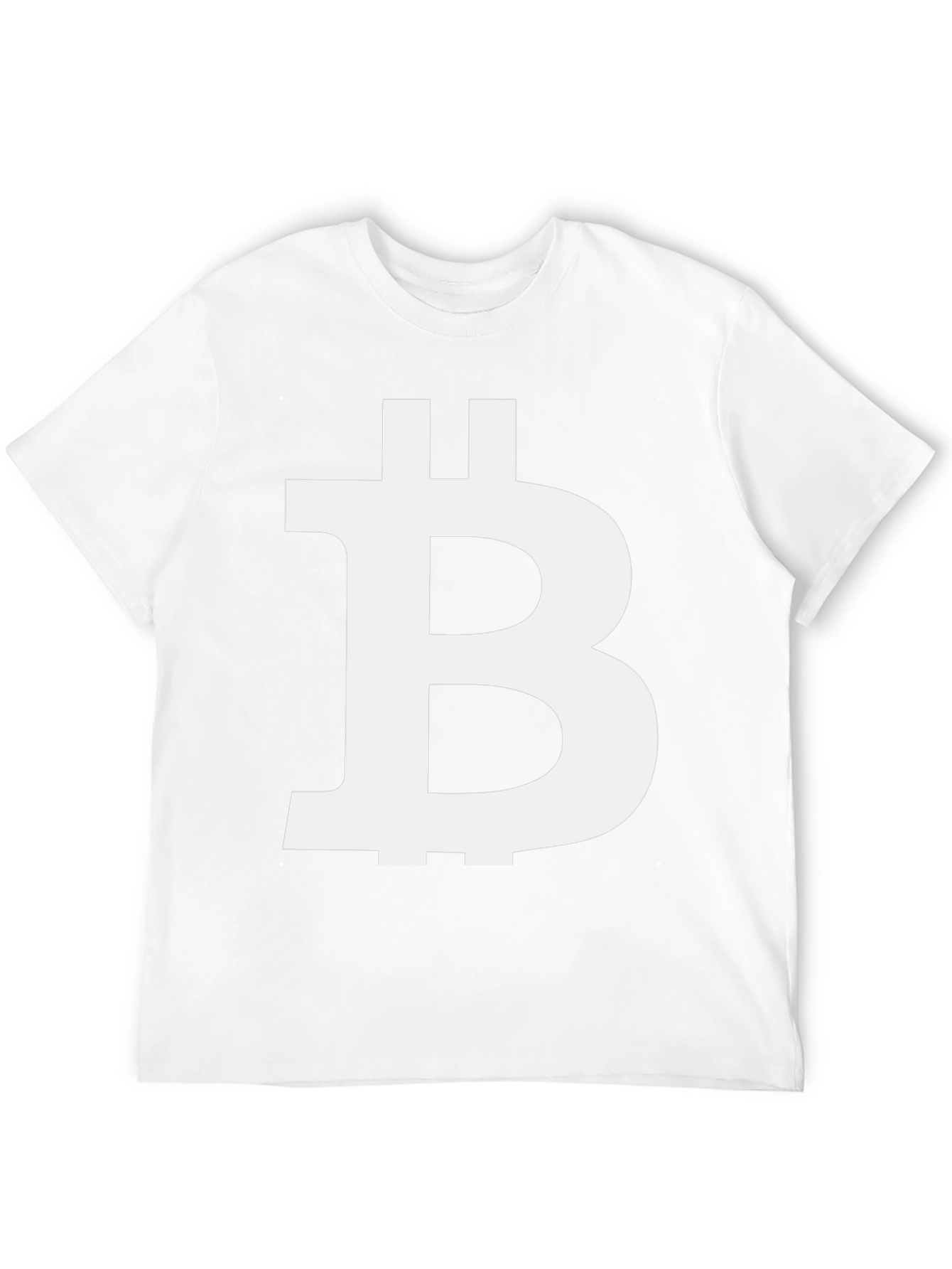 Bitcoin Logo Black Tee - Crypto Enthusiast
