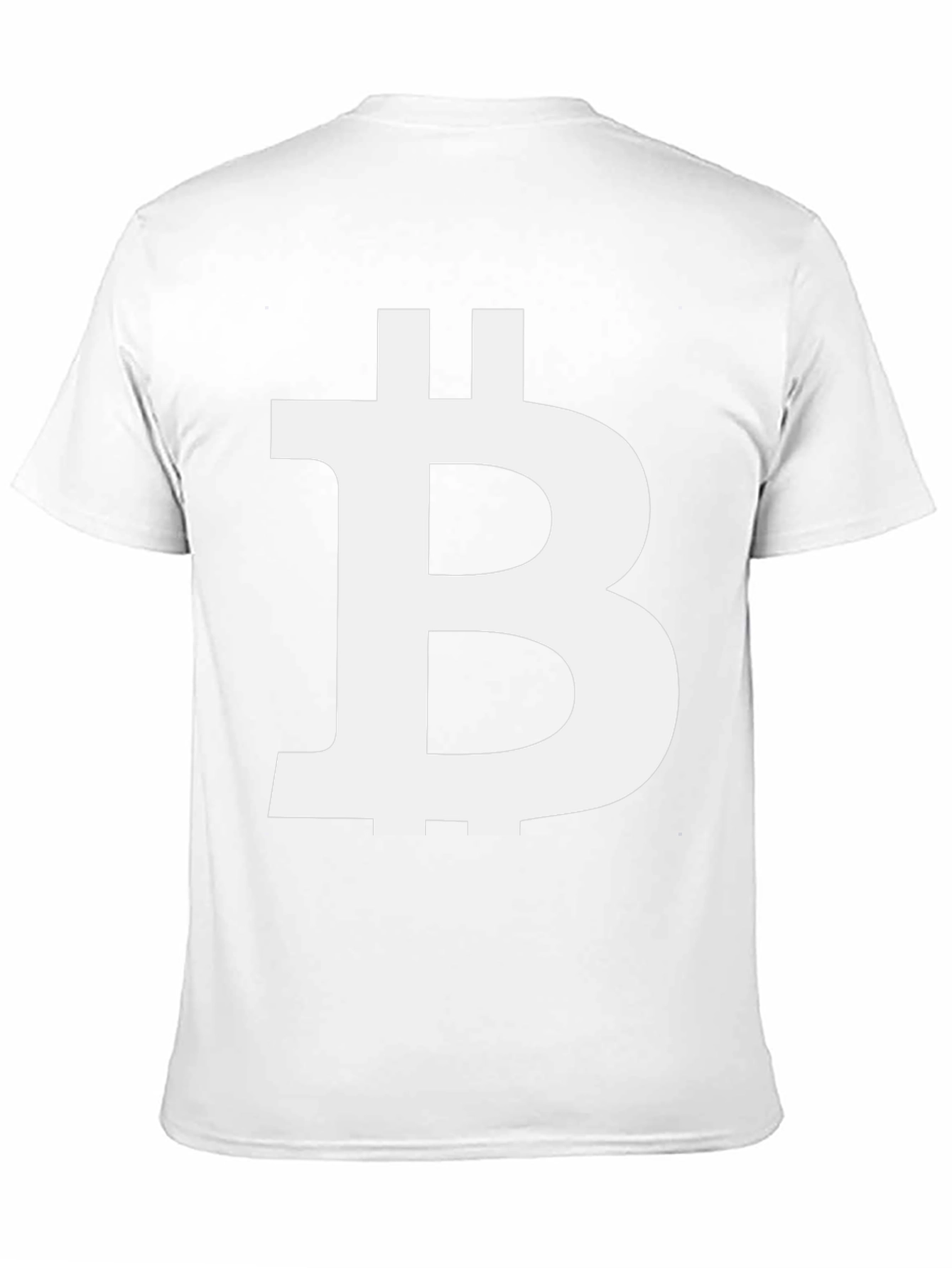 Bitcoin Logo Black Tee - Crypto Enthusiast