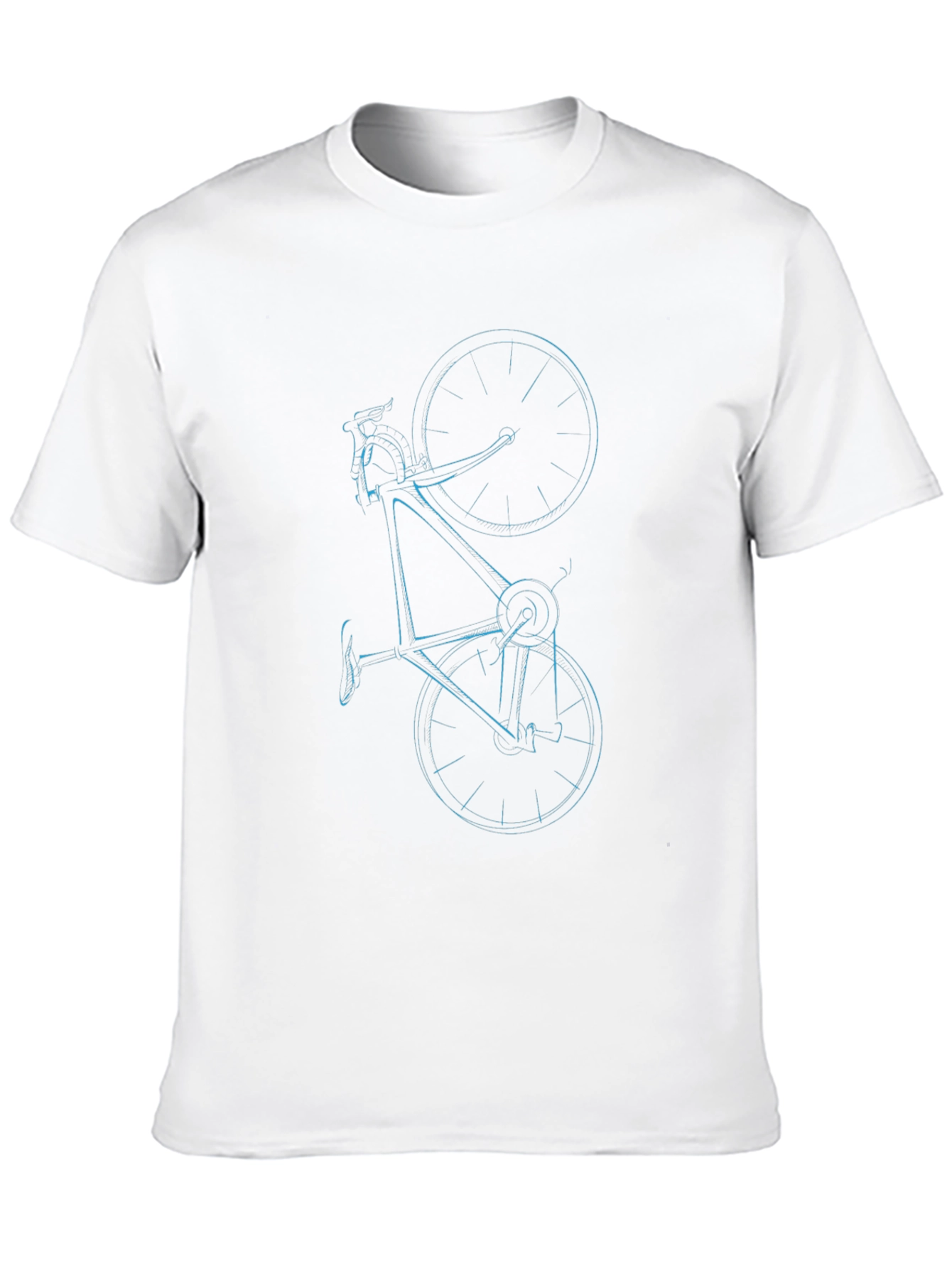 Bike Outline Graphic Tee - Classic Ride