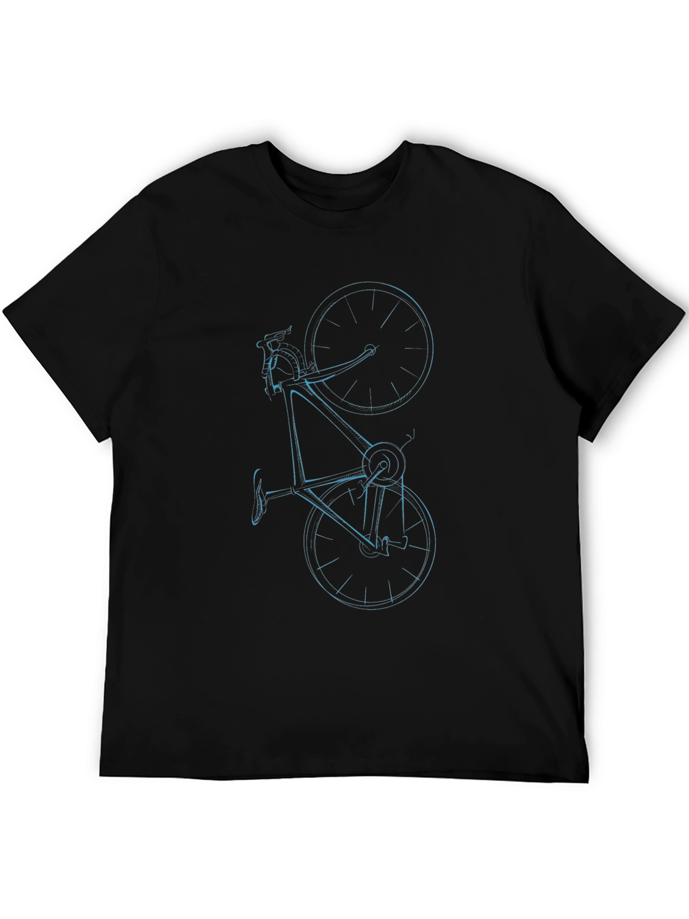 Bike Outline Graphic Tee - Classic Ride
