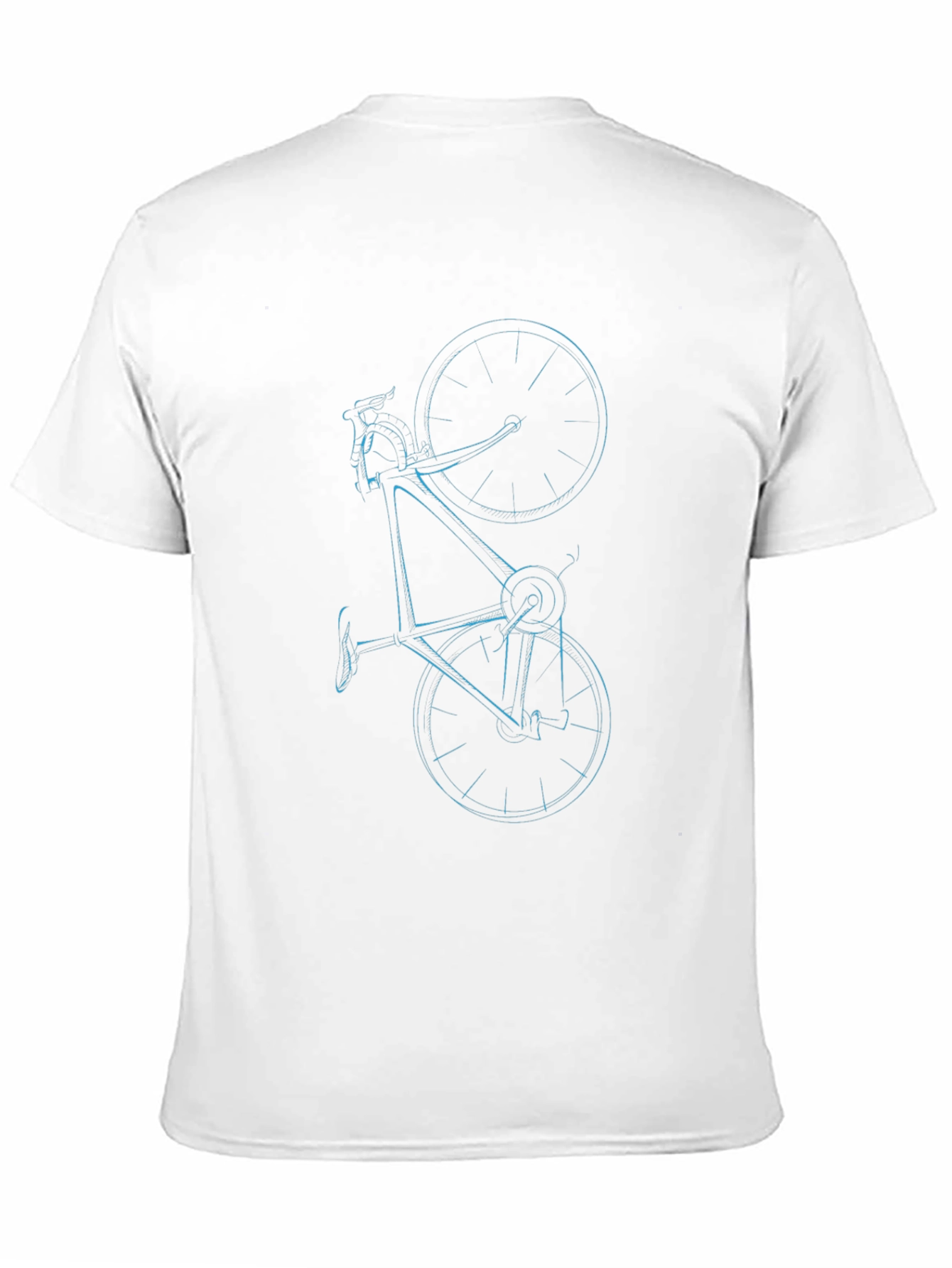 Bike Outline Graphic Tee - Classic Ride
