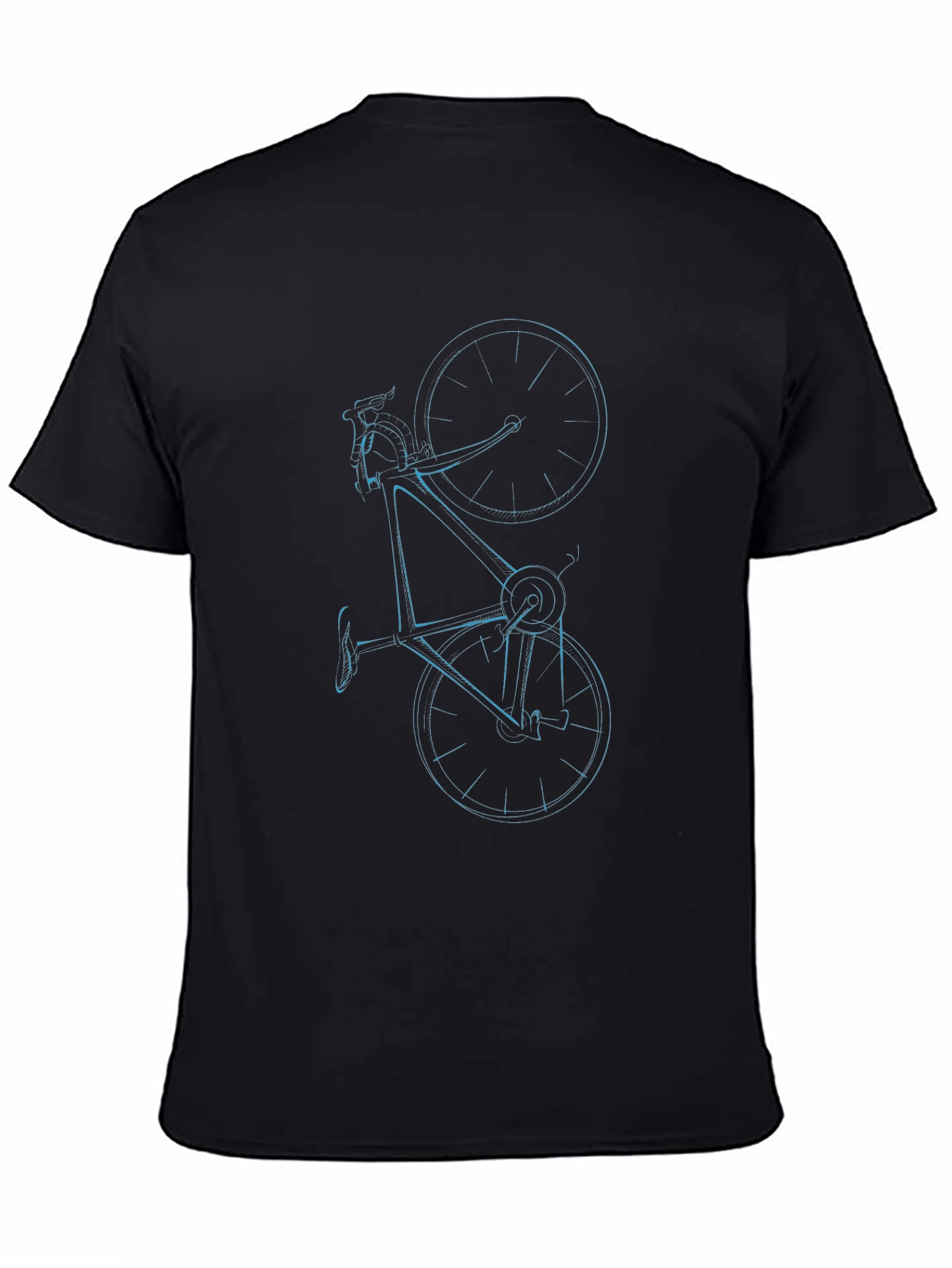 Bike Outline Graphic Tee - Classic Ride