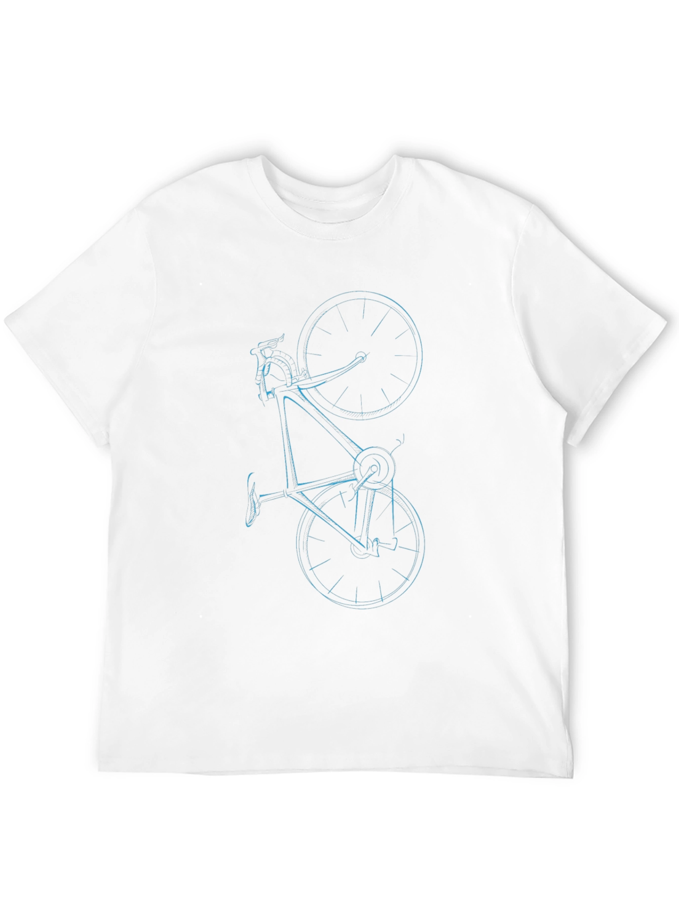 Bike Outline Graphic Tee - Classic Ride