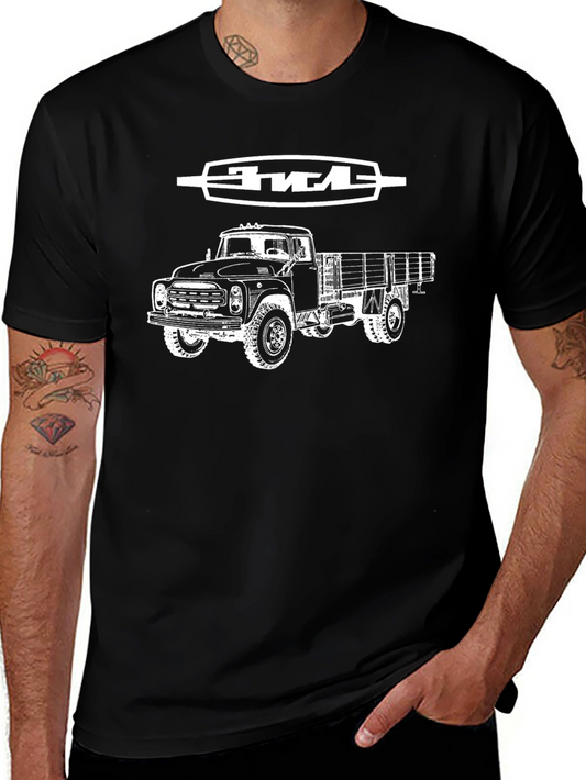 ZIL-130 Truck T-Shirt - Vintage Soviet Era