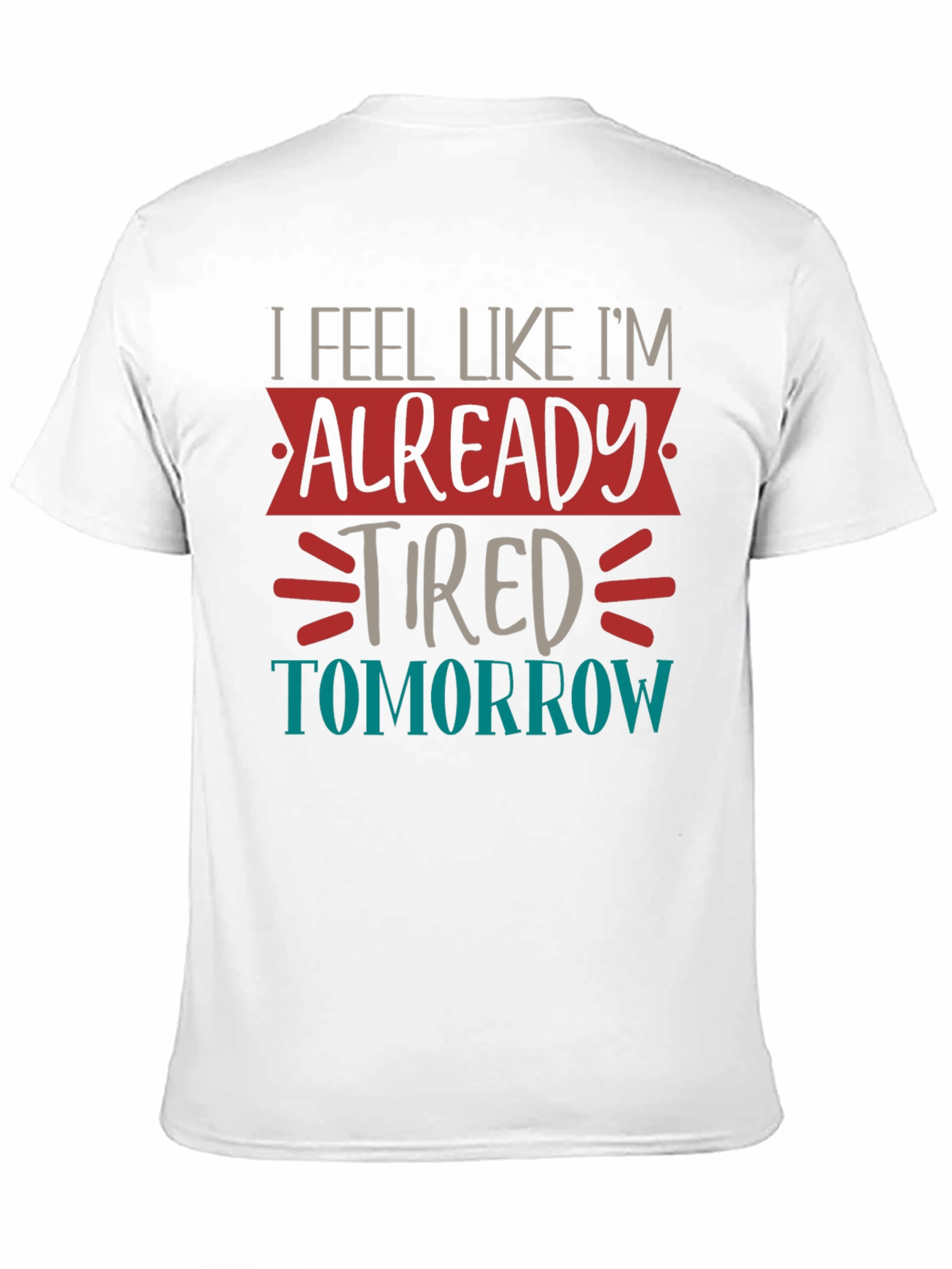 Tired Tomorrow Graphic Tee - Black