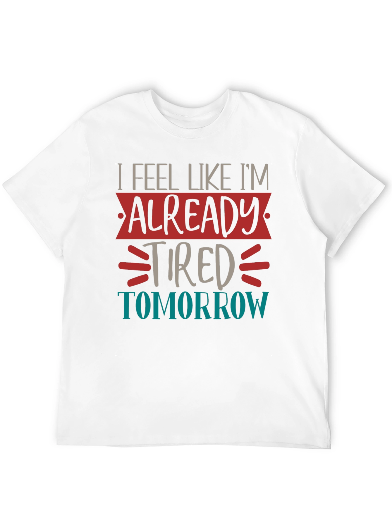 Tired Tomorrow Graphic Tee - Black