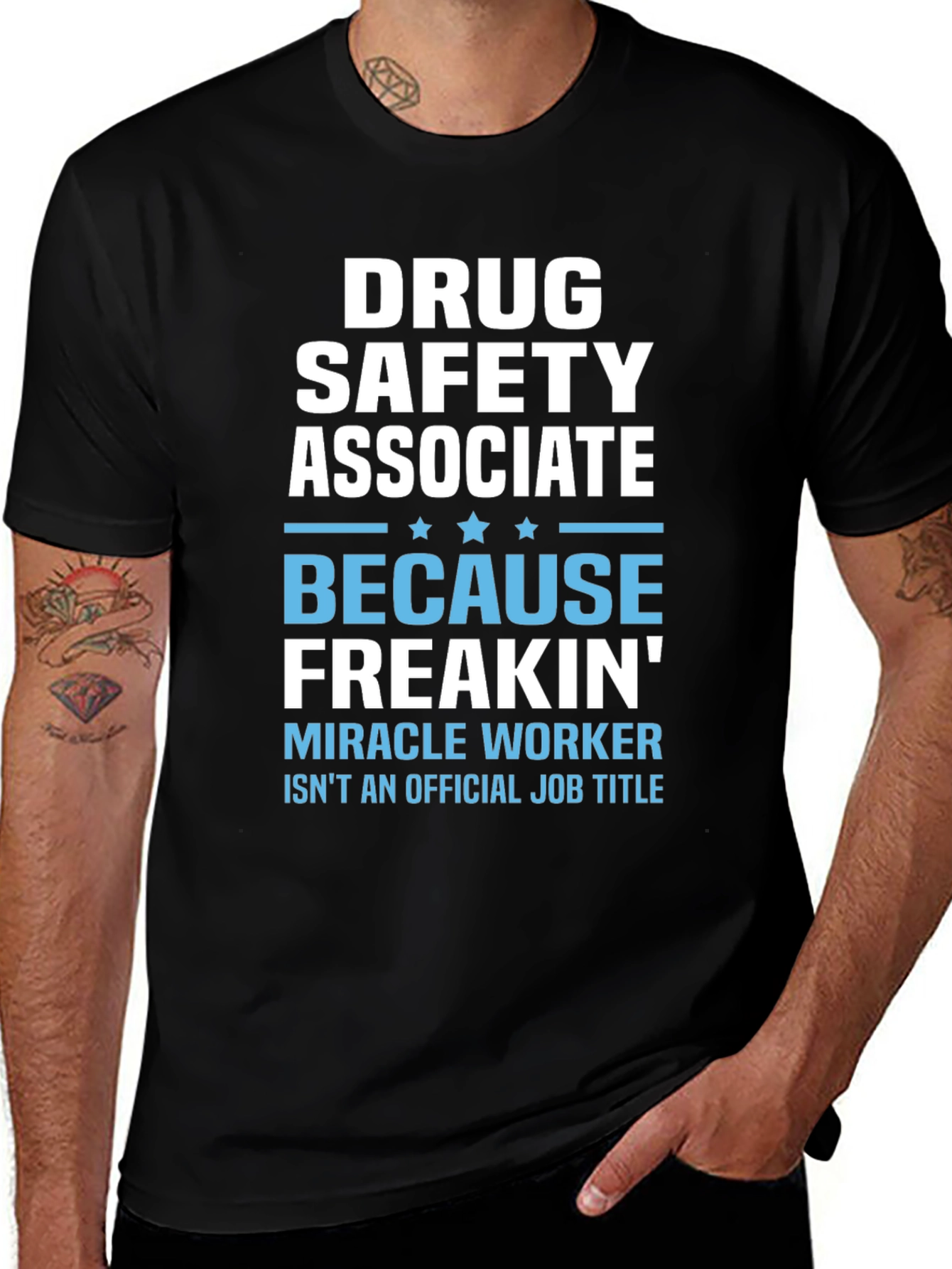Drug Safety Associate Funny Job Title T-Shirt