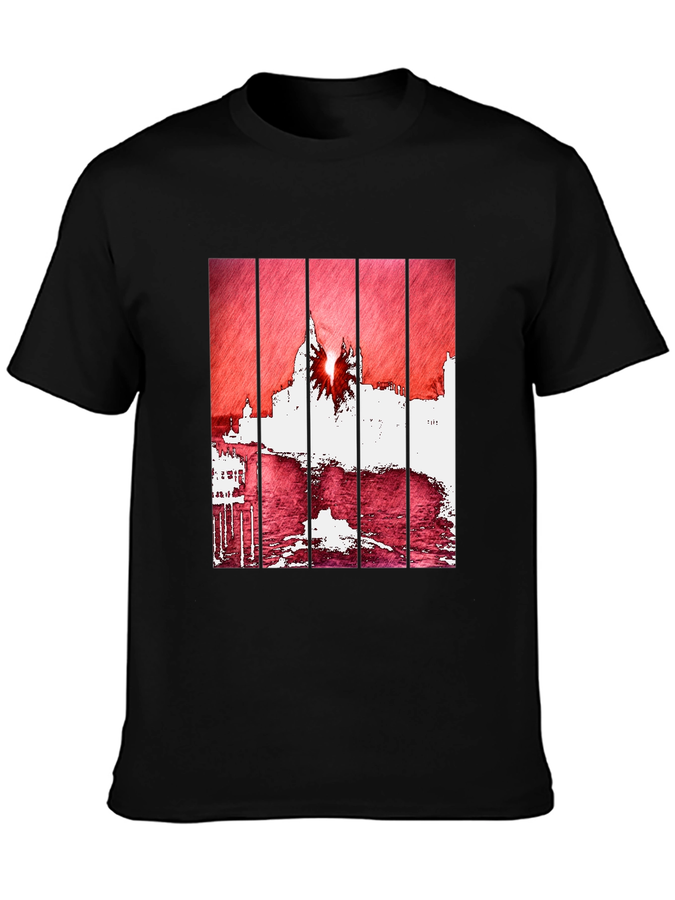 Venice Graphic Tee - Italian Skyline T-Shirt