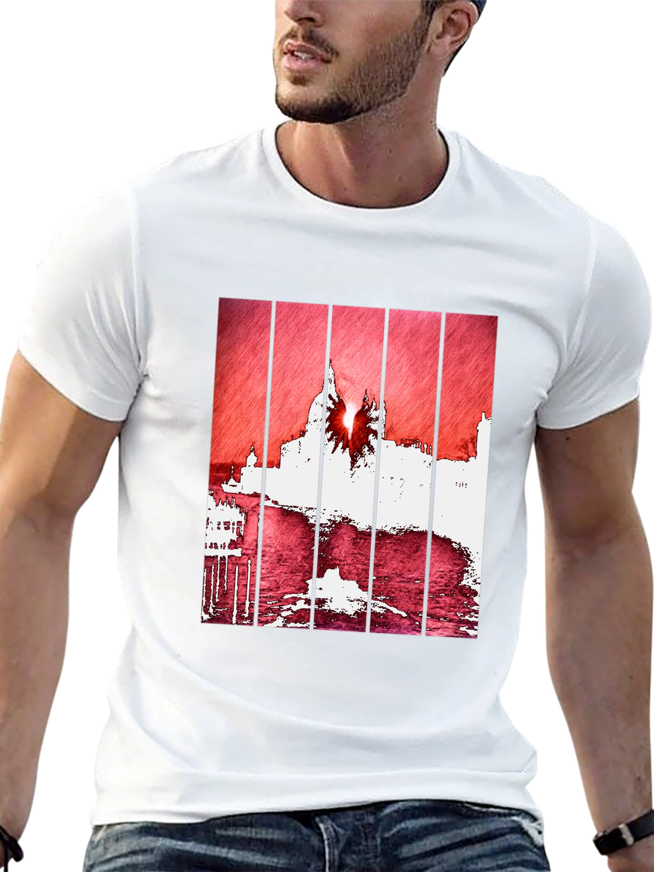 Venice Graphic Tee - Italian Skyline T-Shirt