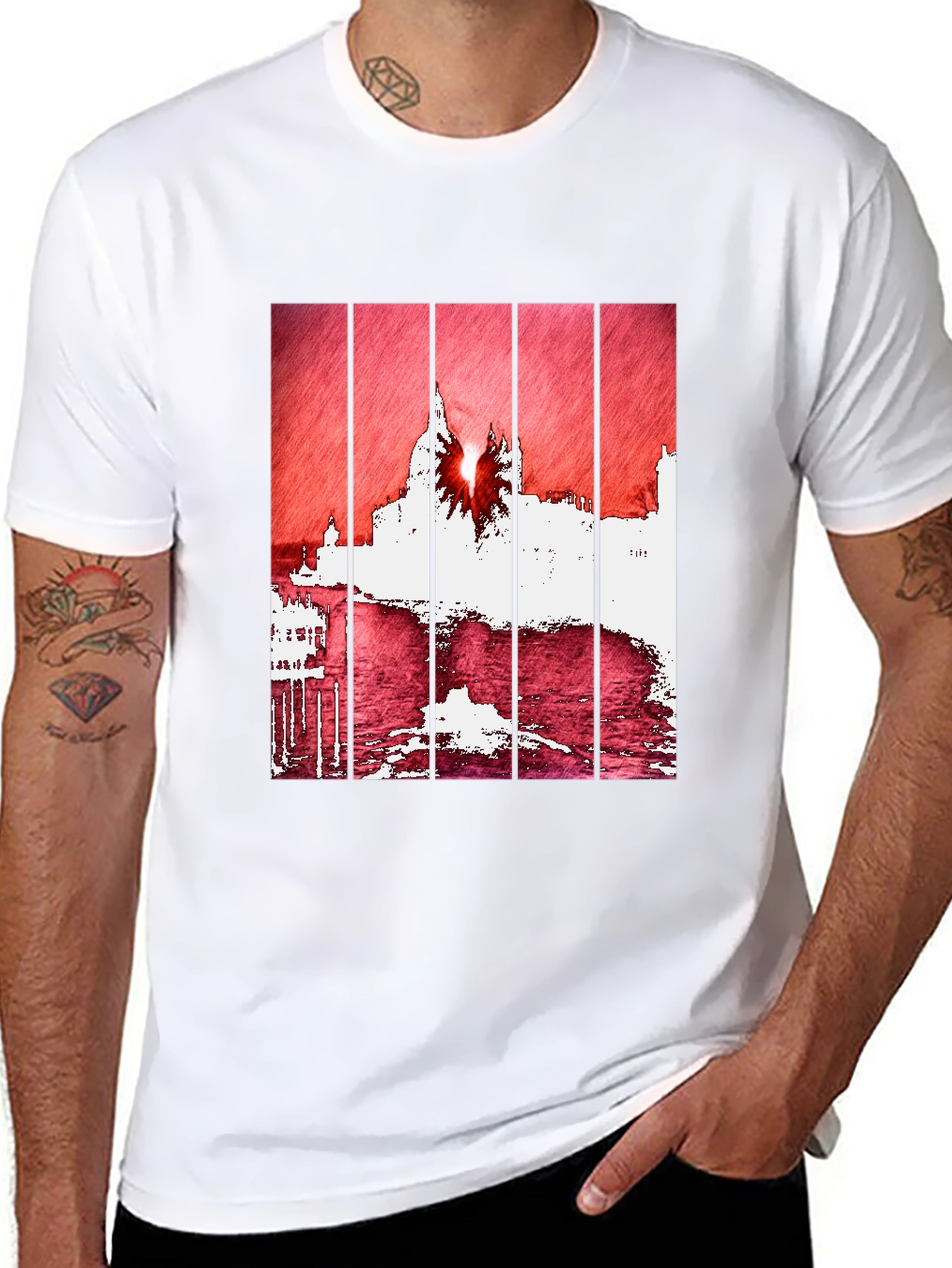 Venice Graphic Tee - Italian Skyline T-Shirt