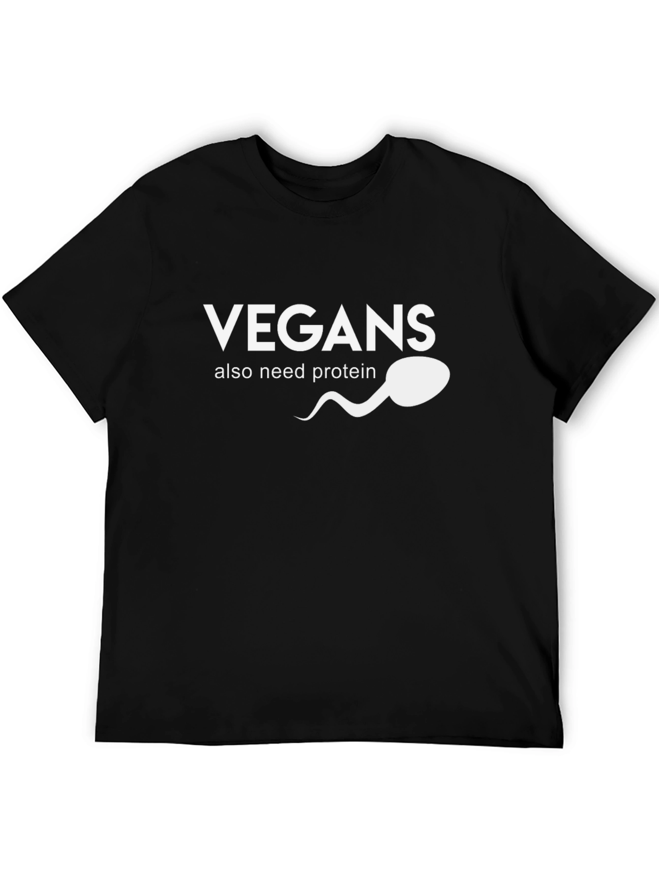 Vegans Need Protein T-Shirt: Funny Vegan Gift Idea