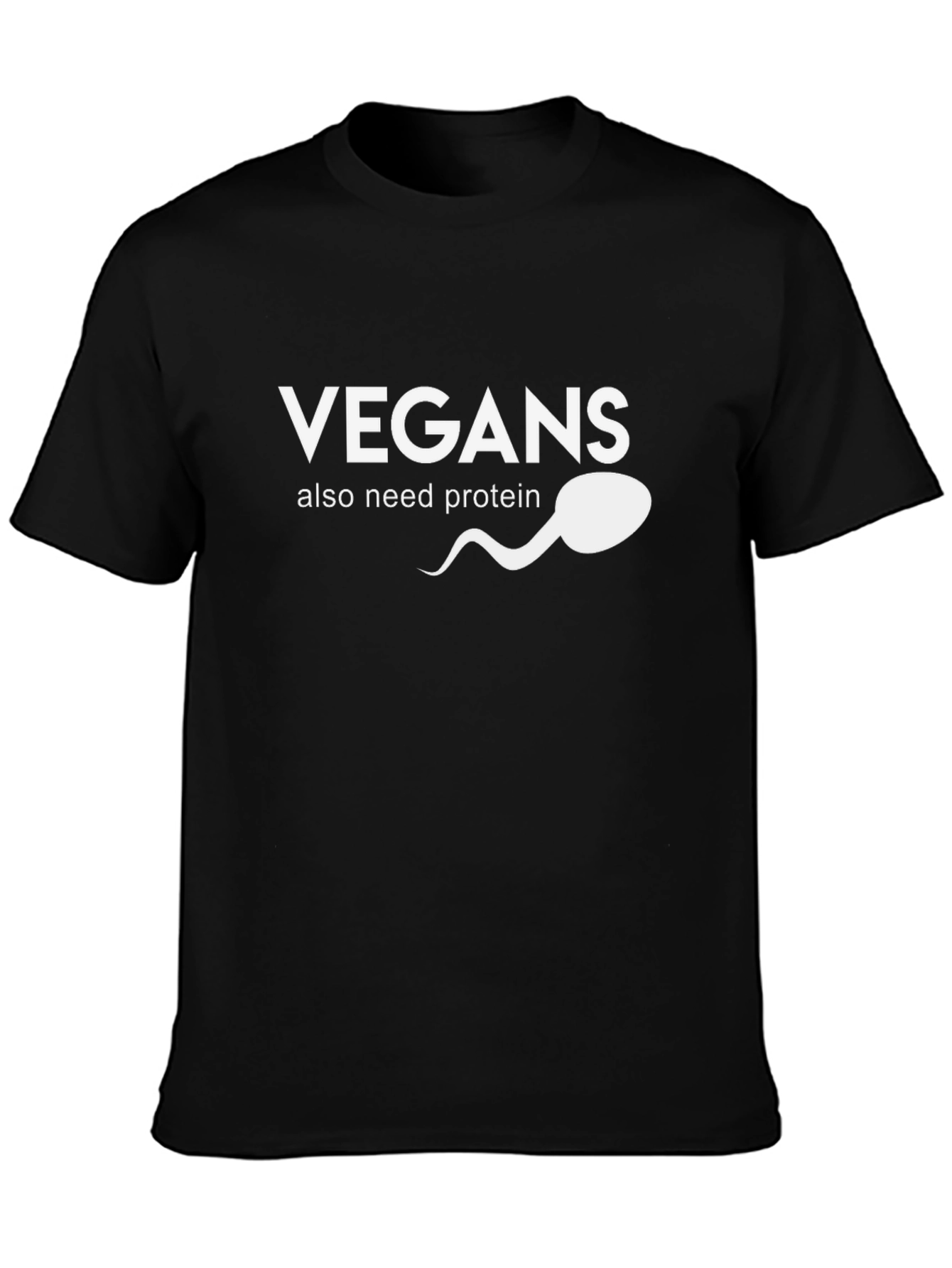 Vegans Need Protein T-Shirt: Funny Vegan Gift Idea
