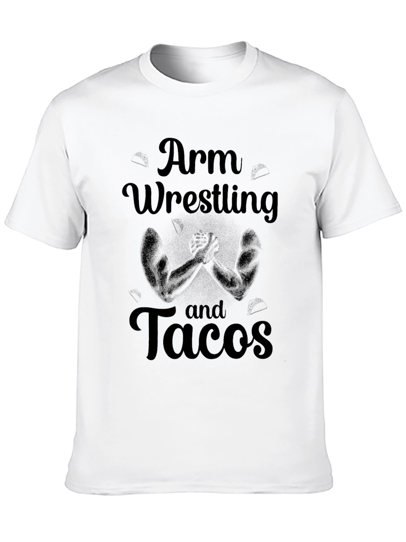Arm Wrestling and Tacos Graphic Tee