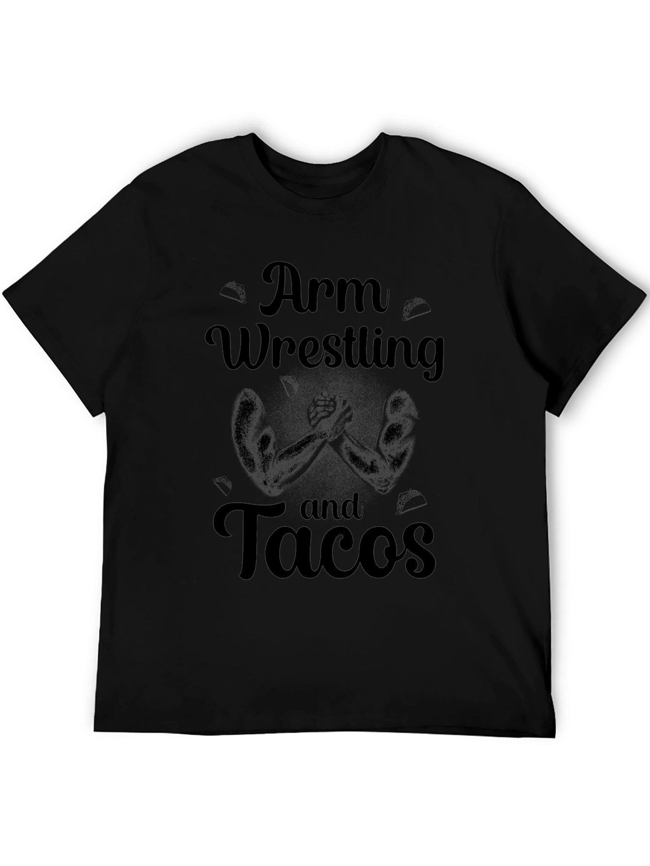 Arm Wrestling and Tacos Graphic Tee