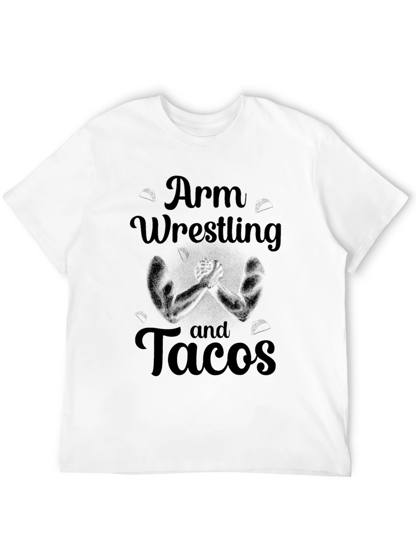 Arm Wrestling and Tacos Graphic Tee