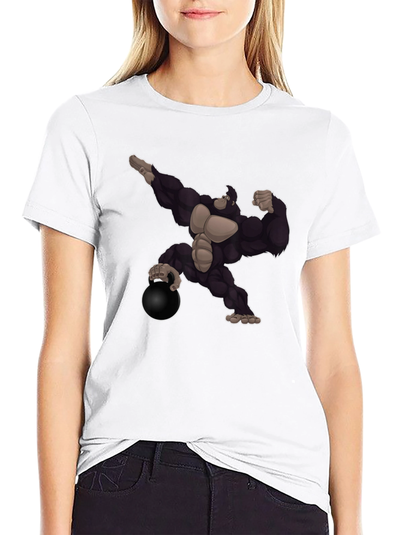 Gorilla Gym T-Shirt: Lift Like a Beast
