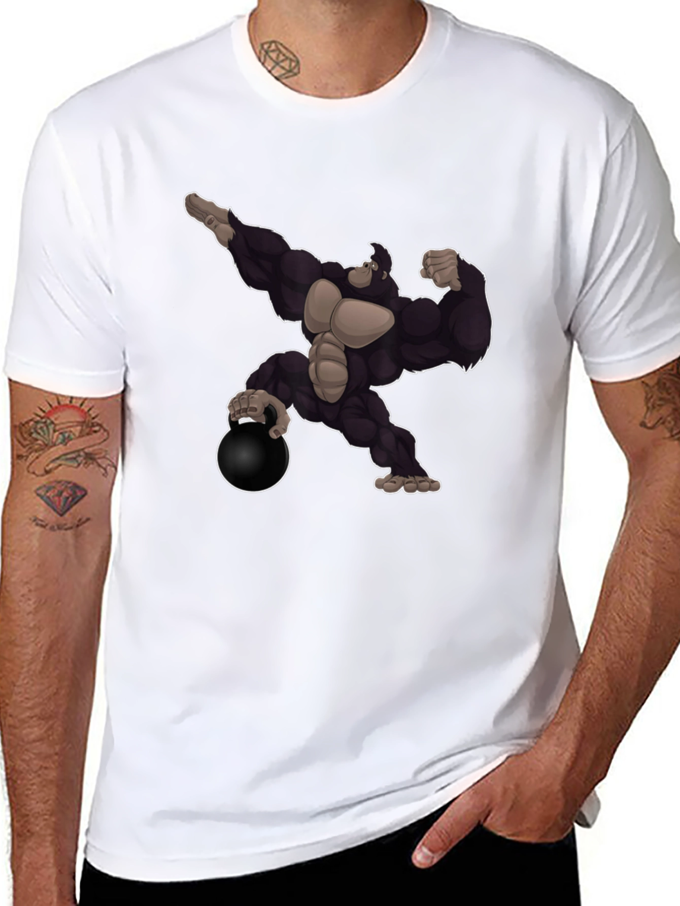 Gorilla Gym T-Shirt: Lift Like a Beast