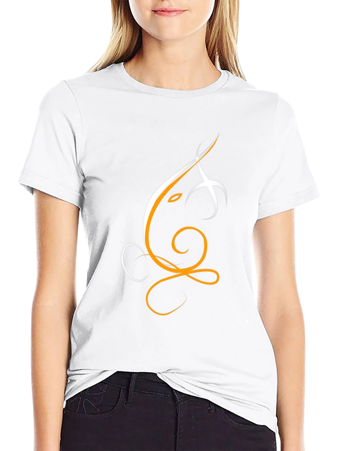 Ganesh Graphic Black T-Shirt - Artistic Indian Design