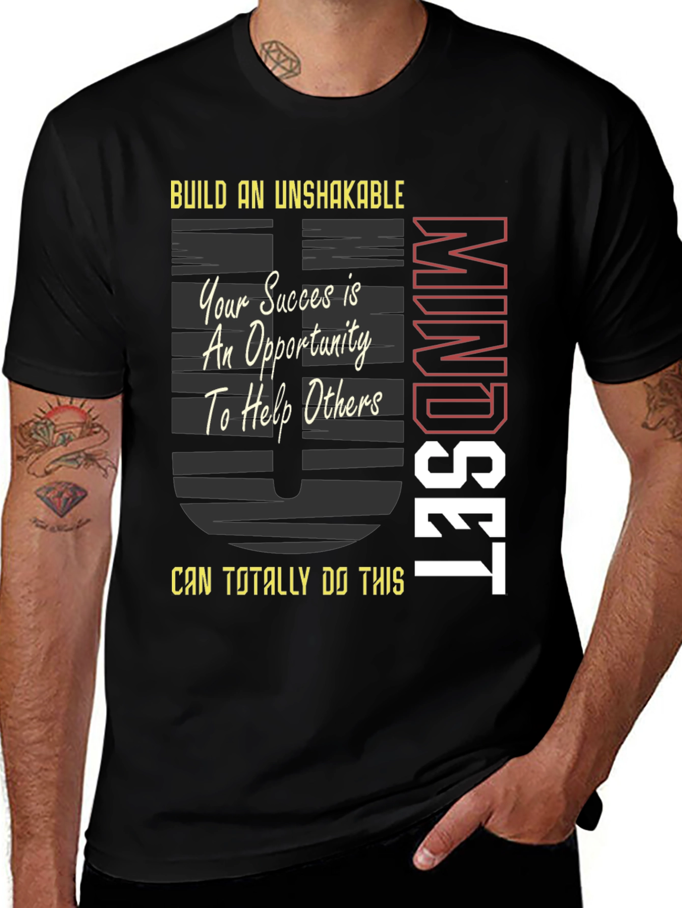 Unshakable Mindset Graphic T-Shirt