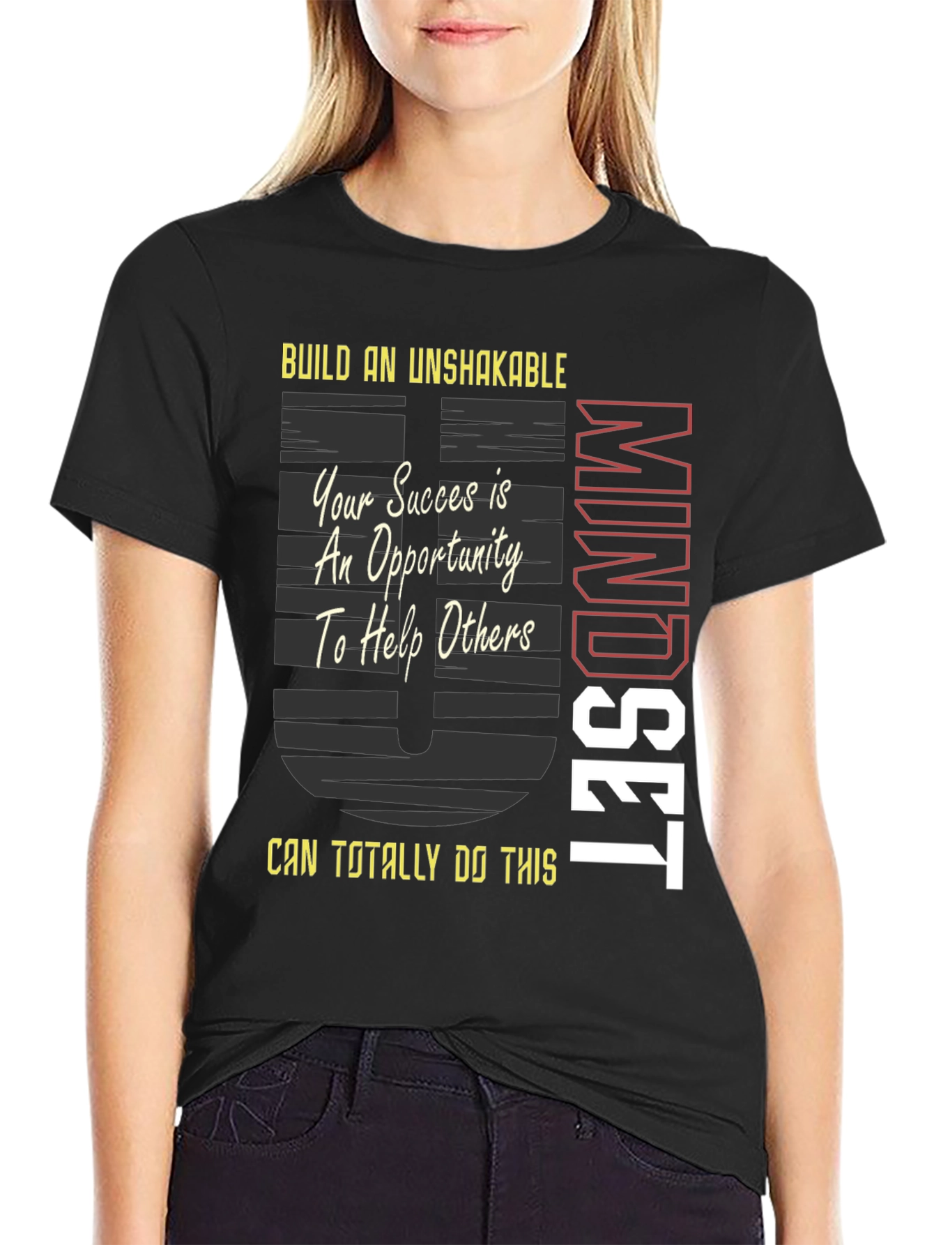 Unshakable Mindset Graphic T-Shirt