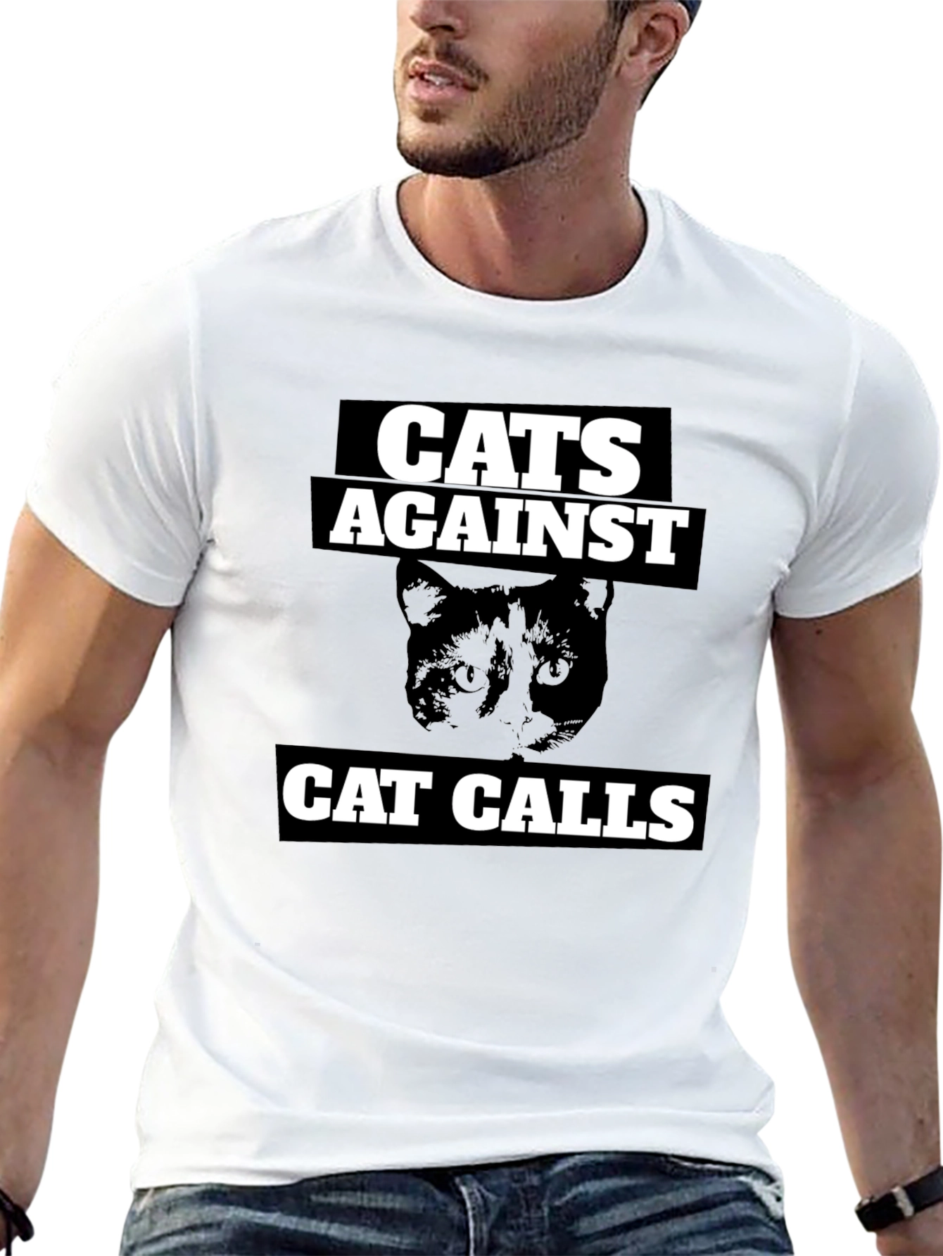 Cats Against Cat Calls Graphic Tee