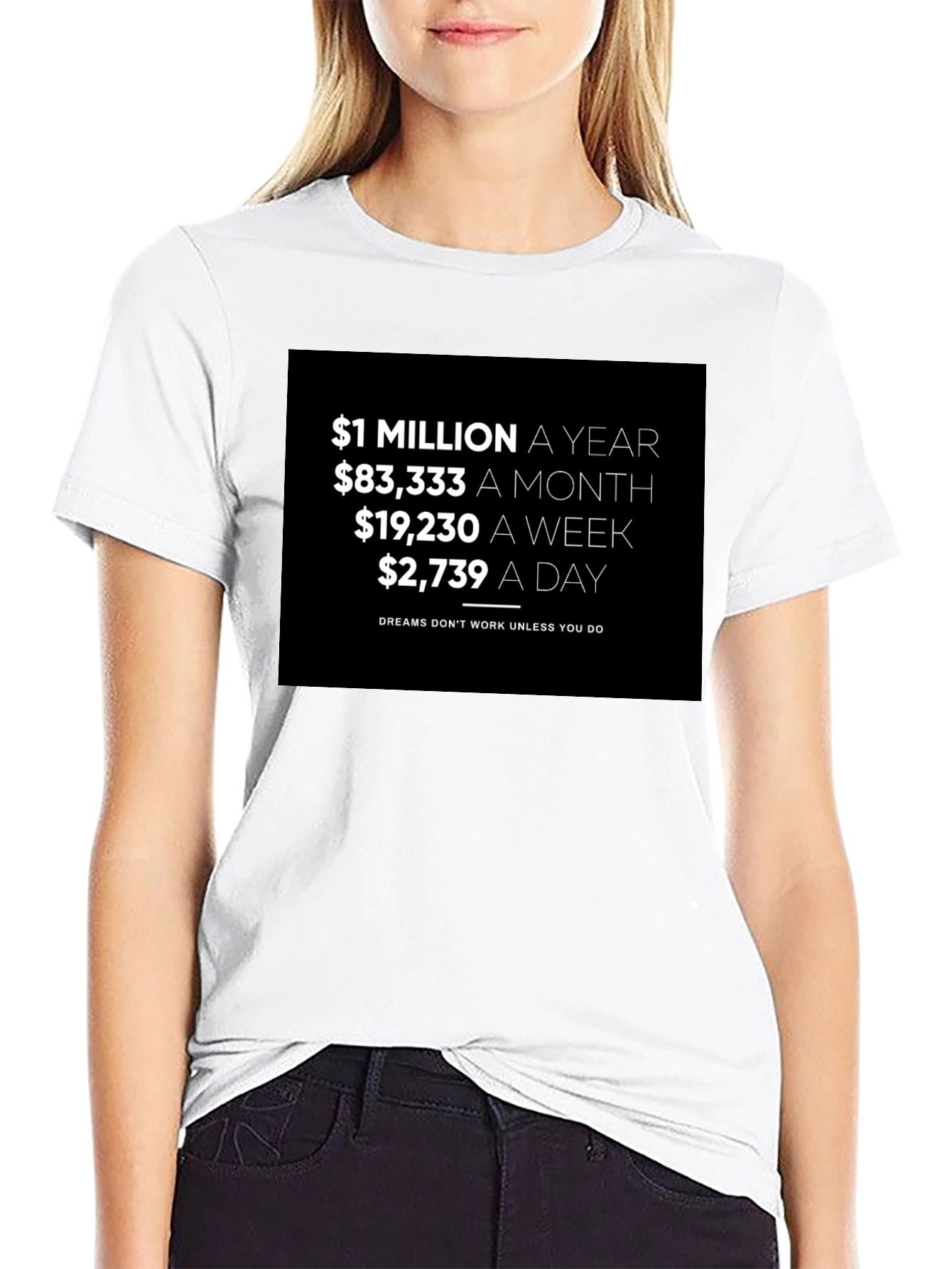 Million A Year Motivation T-Shirt