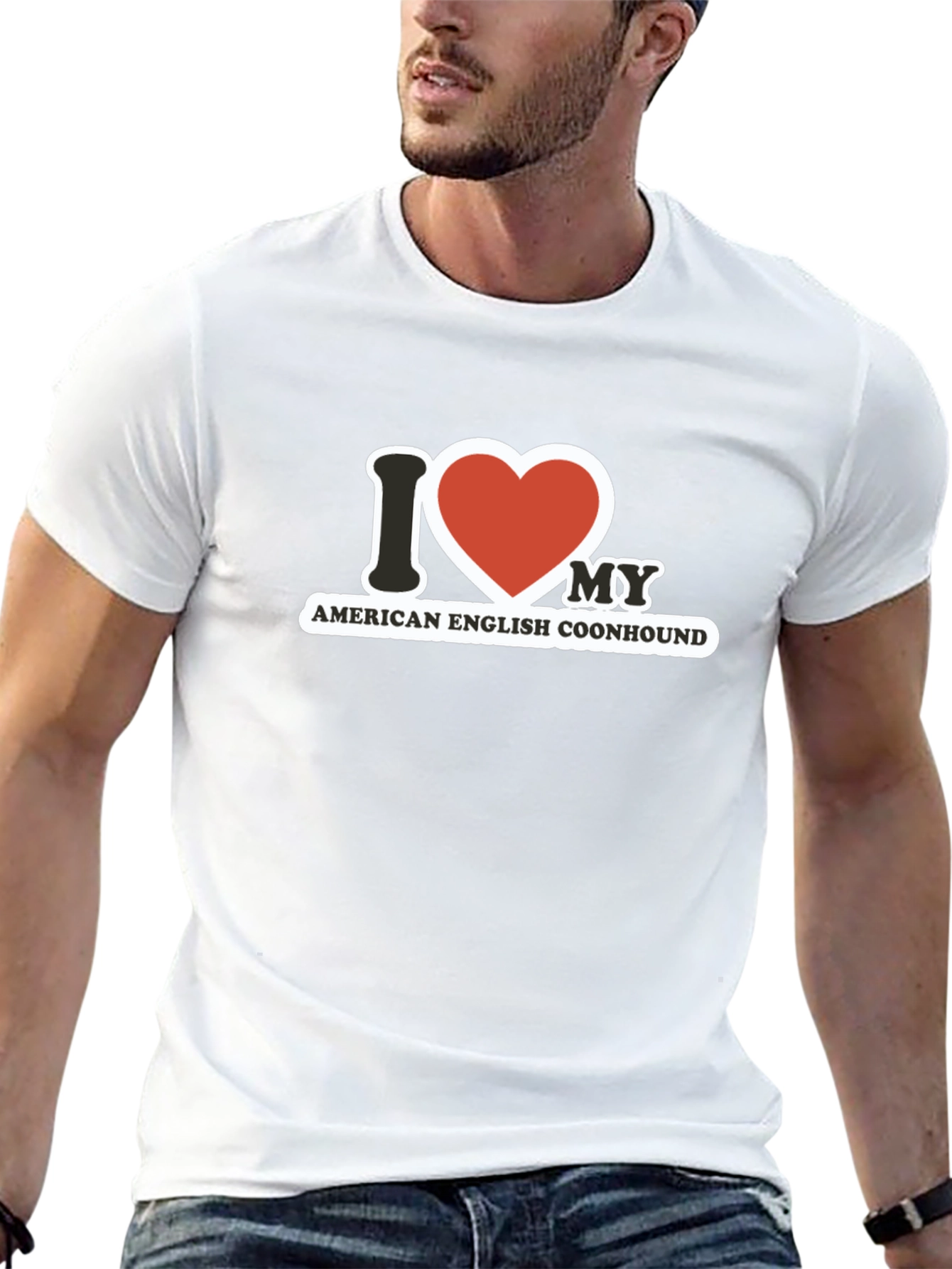 I Heart My American English Coonhound T-Shirt