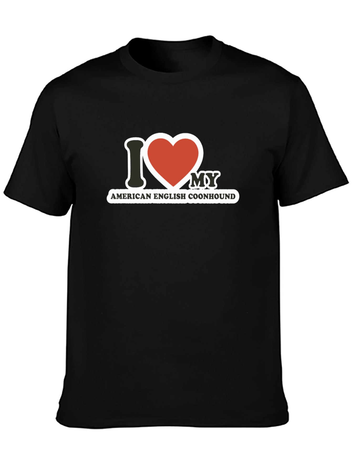 I Heart My American English Coonhound T-Shirt