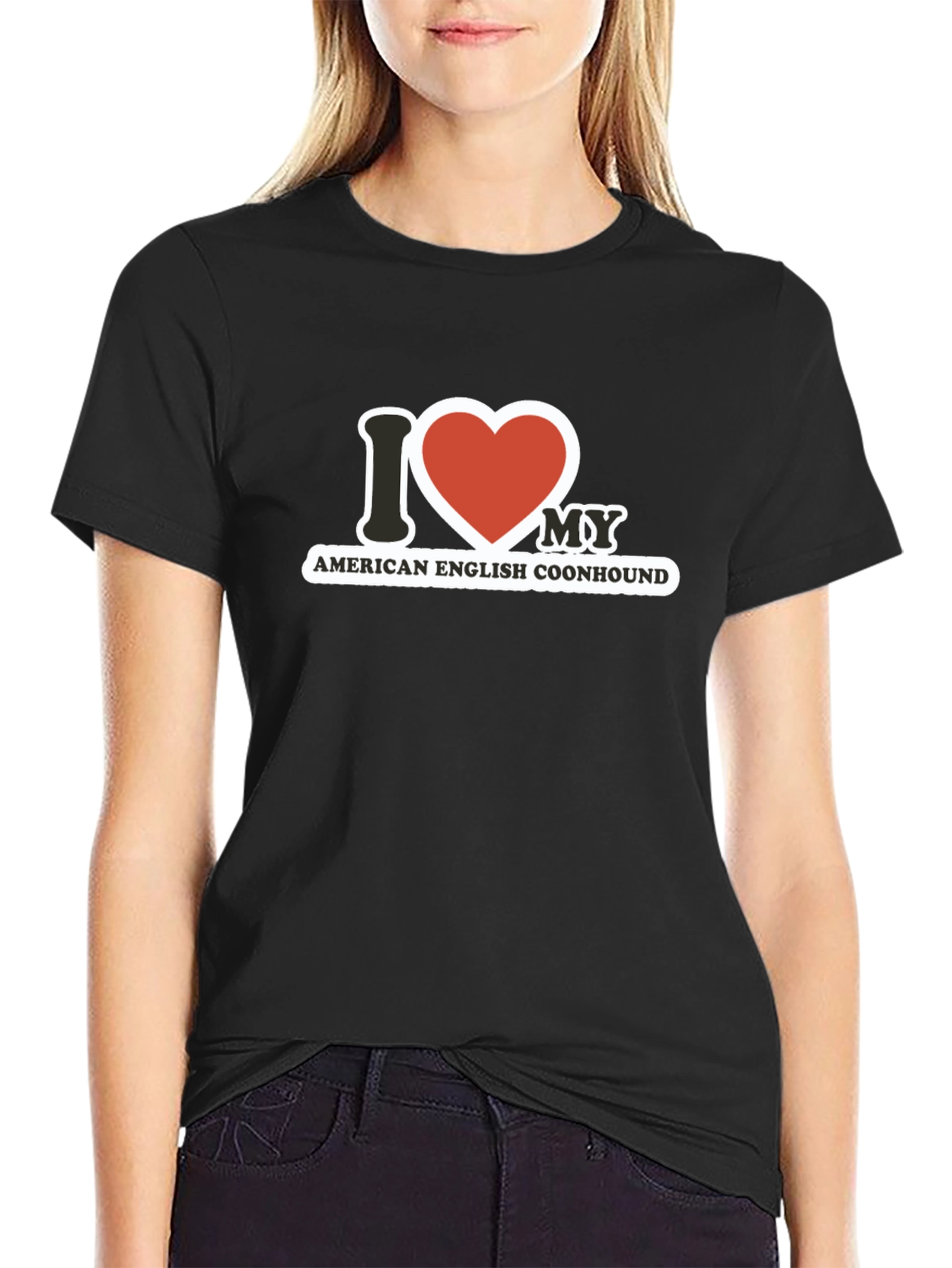 I Heart My American English Coonhound T-Shirt
