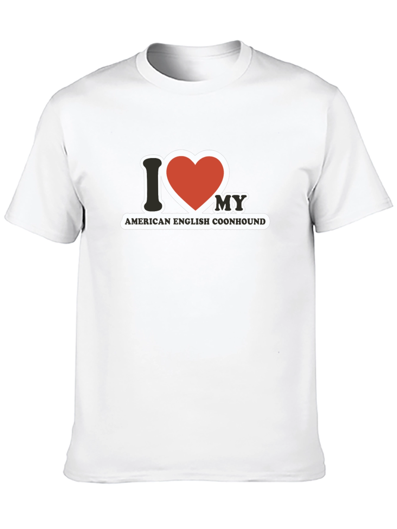 I Heart My American English Coonhound T-Shirt