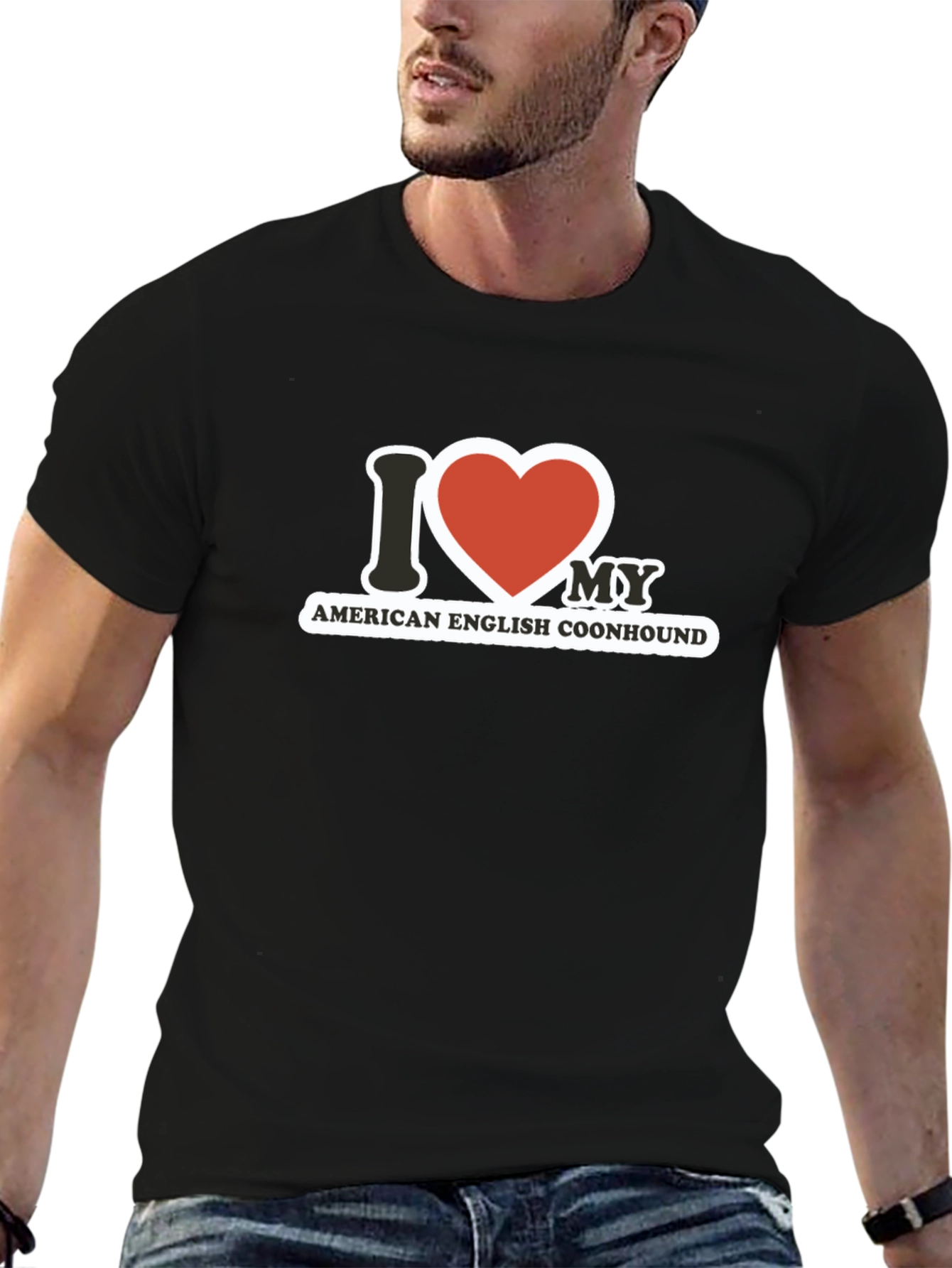 I Heart My American English Coonhound T-Shirt