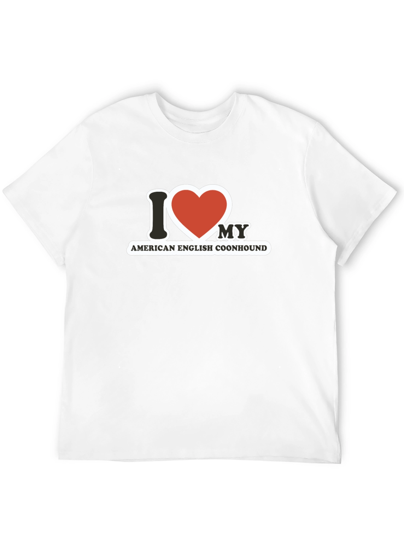 I Heart My American English Coonhound T-Shirt
